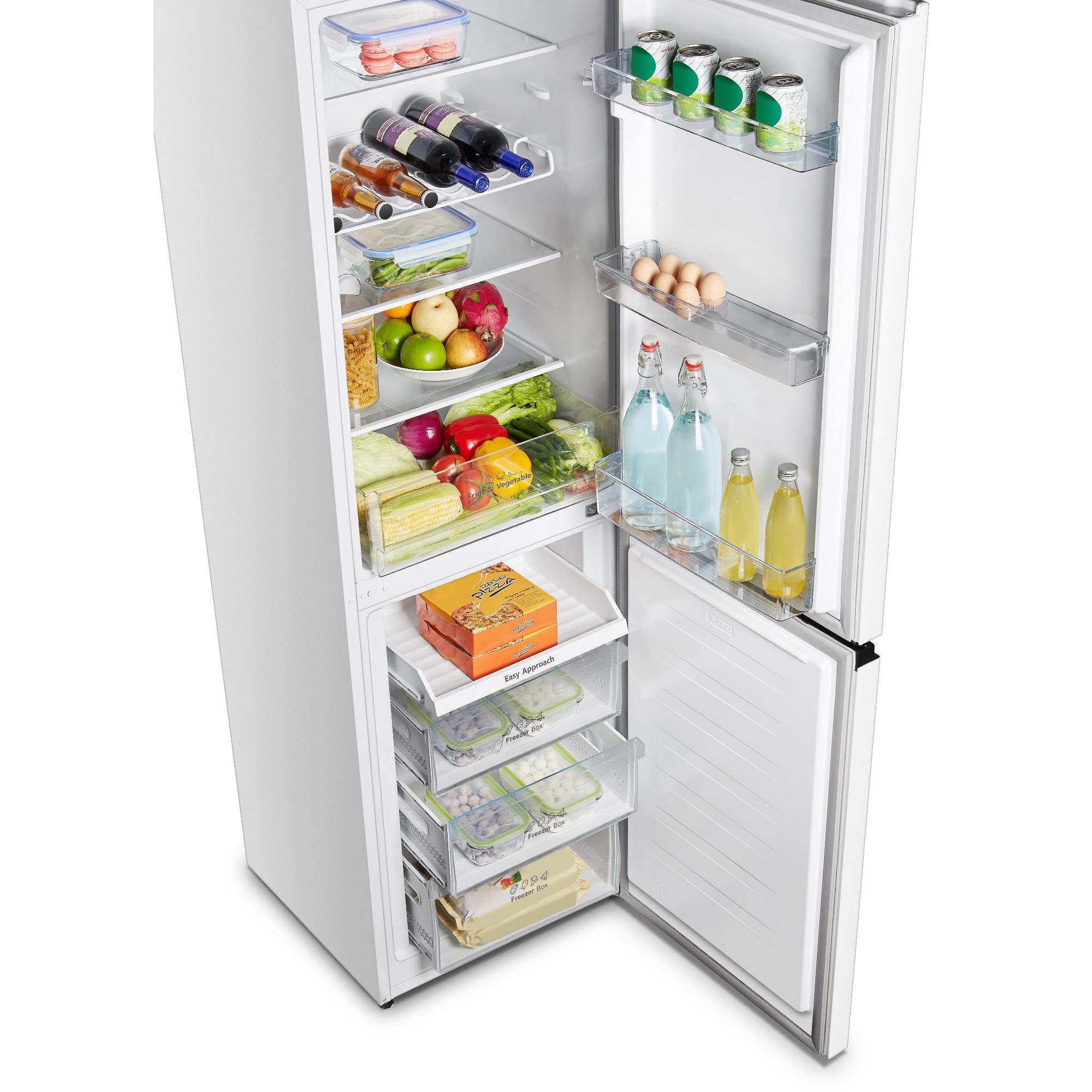 Hisense 55cm Frost Free Fridge Freezer RB327N4BWE - White Hisense 55cm Frost Free Fridge Freezer RB327N4BWE - White