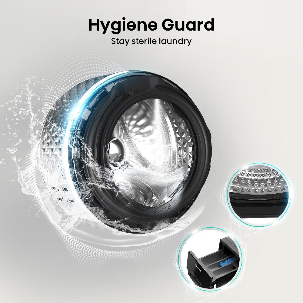 Hisense 10.5kg/6kg 3S Series WiFi-enabled Washer Dryer WD3S1043BB3 - Black Hisense 10.5kg/6kg 3S Series WiFi-enabled Washer Dryer WD3S1043BB3 - Black