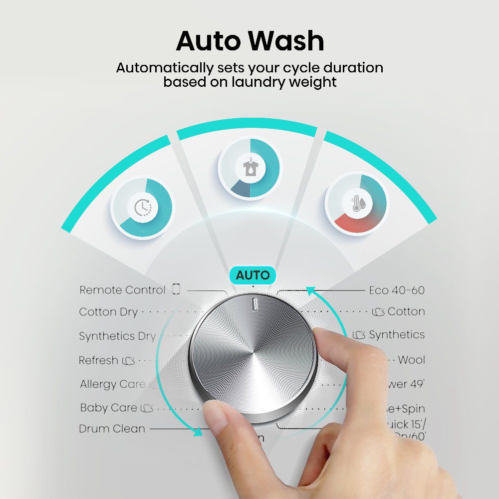 Hisense 10.5kg/6kg 3S Series WiFi-enabled Washer Dryer WD3S1043BW3 - White Hisense 10.5kg/6kg 3S Series WiFi-enabled Washer Dryer WD3S1043BW3 - White