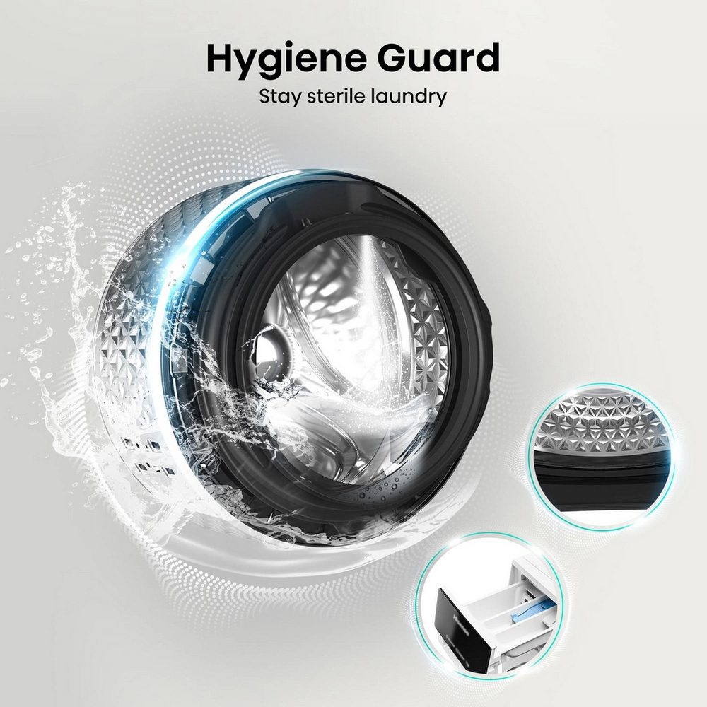 Hisense 9kg 3S Series Washing Machine 1400rpm WF3S9043BW3 - White Hisense 9kg 3S Series Washing Machine 1400rpm WF3S9043BW3 - White