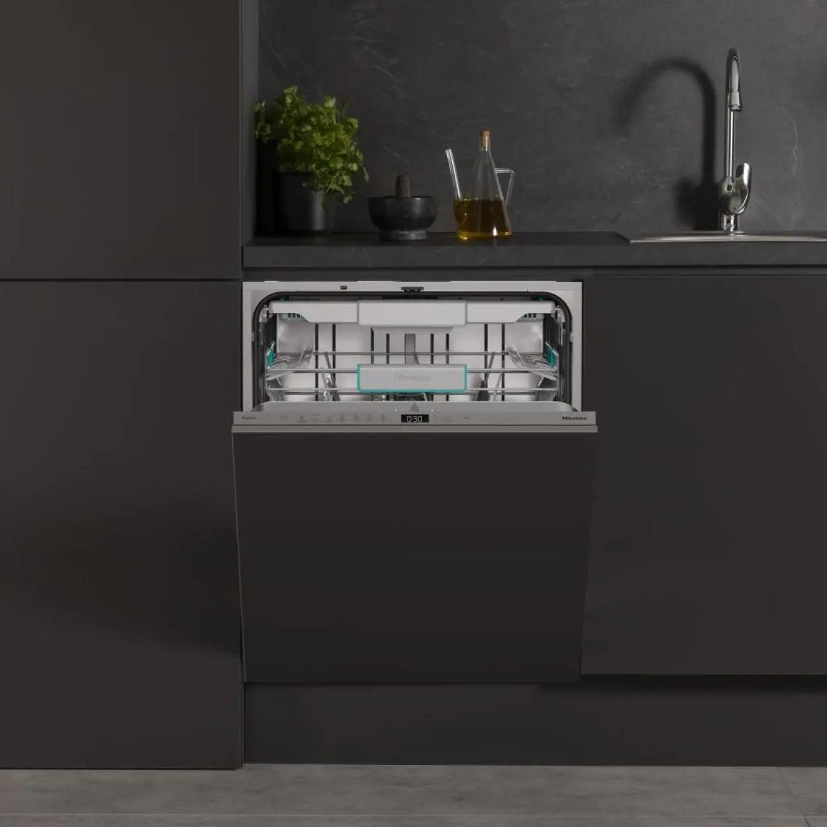 Hisense 60cm Fully Integrated Dishwasher HV16CUK Hisense 60cm Fully Integrated Dishwasher HV16CUK