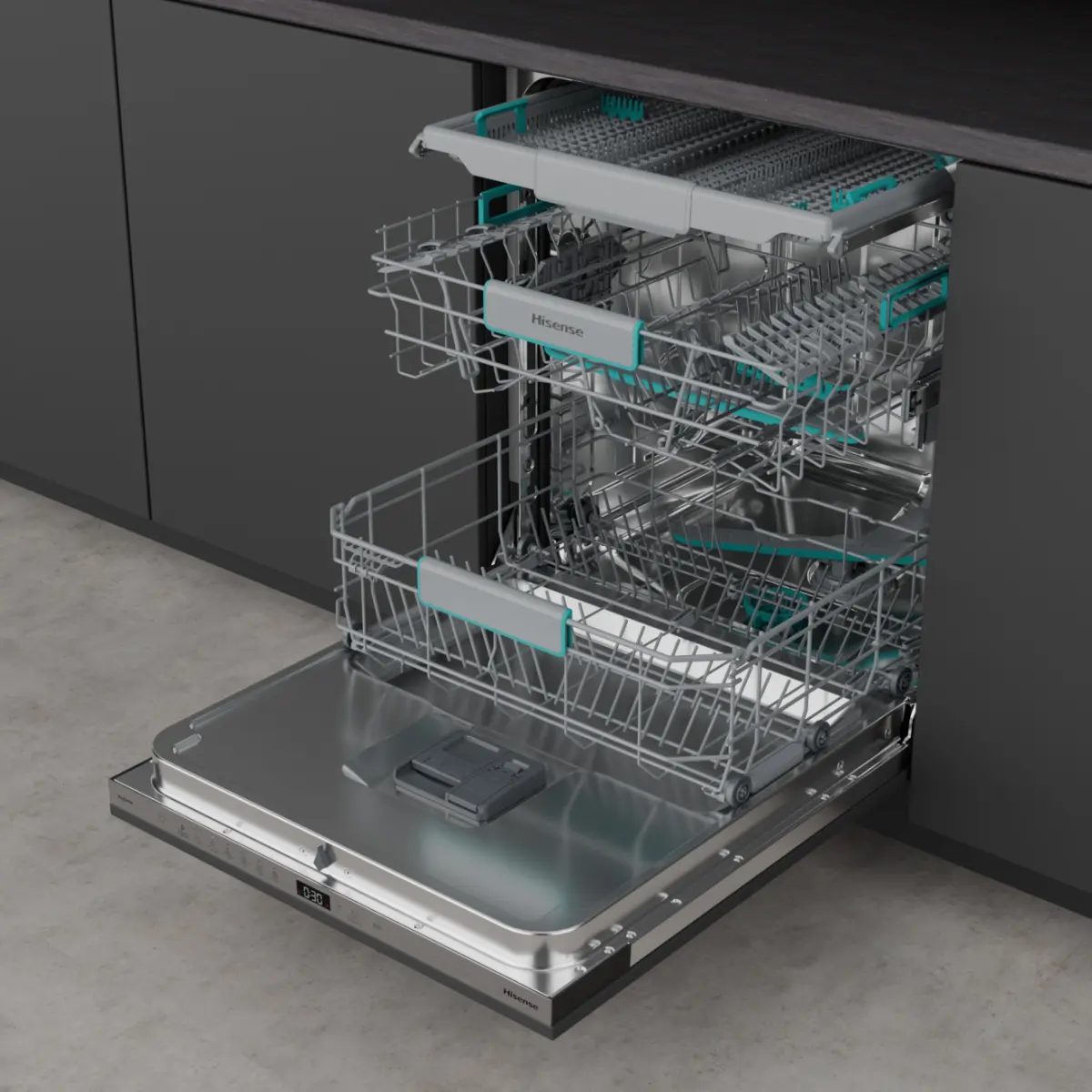 Hisense 60cm Fully Integrated Dishwasher HV16CUK Hisense 60cm Fully Integrated Dishwasher HV16CUK