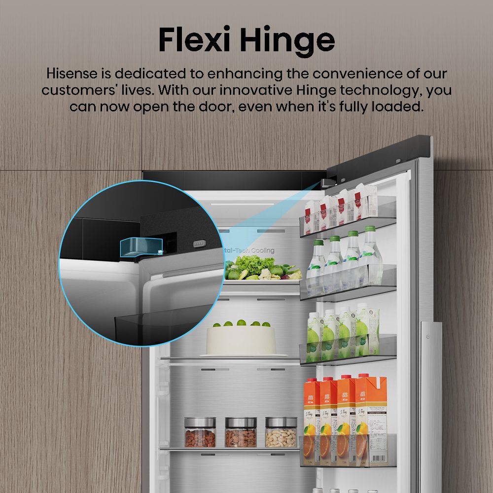 Hisense 60cm KitchenFit Larder Fridge RL3K370SAIE - Silver Hisense 60cm KitchenFit Larder Fridge RL3K370SAIE - Silver