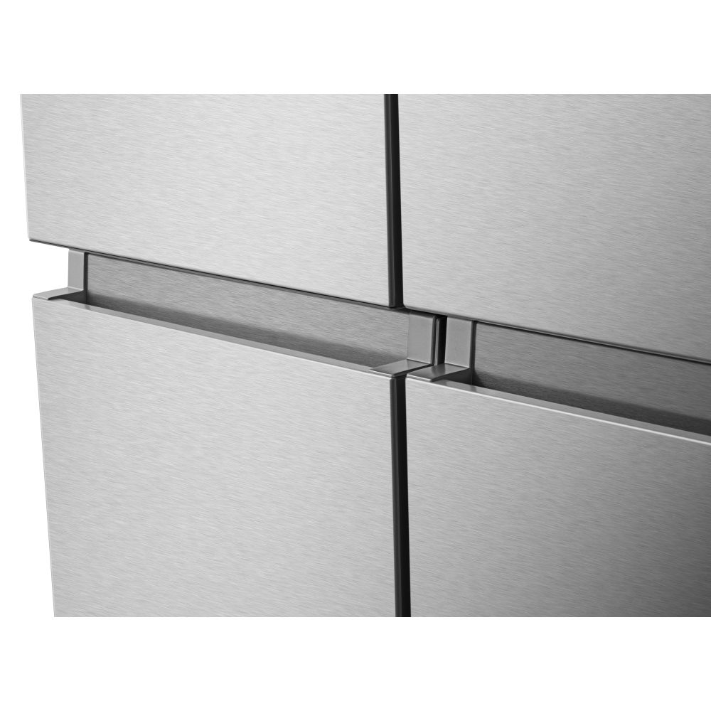 Hisense Four Door Fridge Freezer With Ice & Water Non Plumbed RQ760N4SASE - Silver Hisense Four Door Fridge Freezer With Ice & Water Non Plumbed RQ760N4SASE - Silver