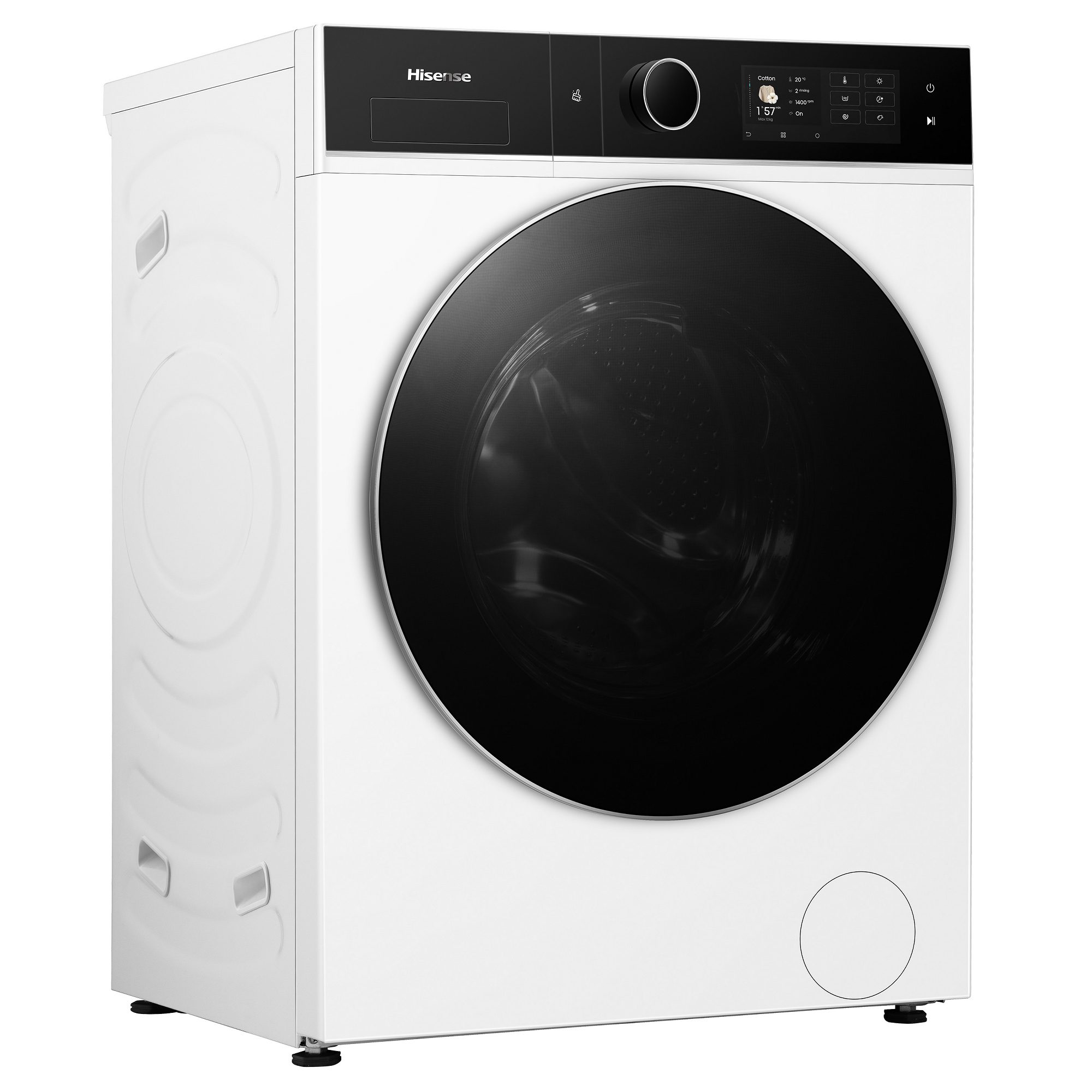 Hisense 12kg/8kg 5i Series Autodose WiFi Heat Pump Washer Dryer WD5I1245BWRH - White Hisense 12kg/8kg 5i Series Autodose WiFi Heat Pump Washer Dryer WD5I1245BWRH - White