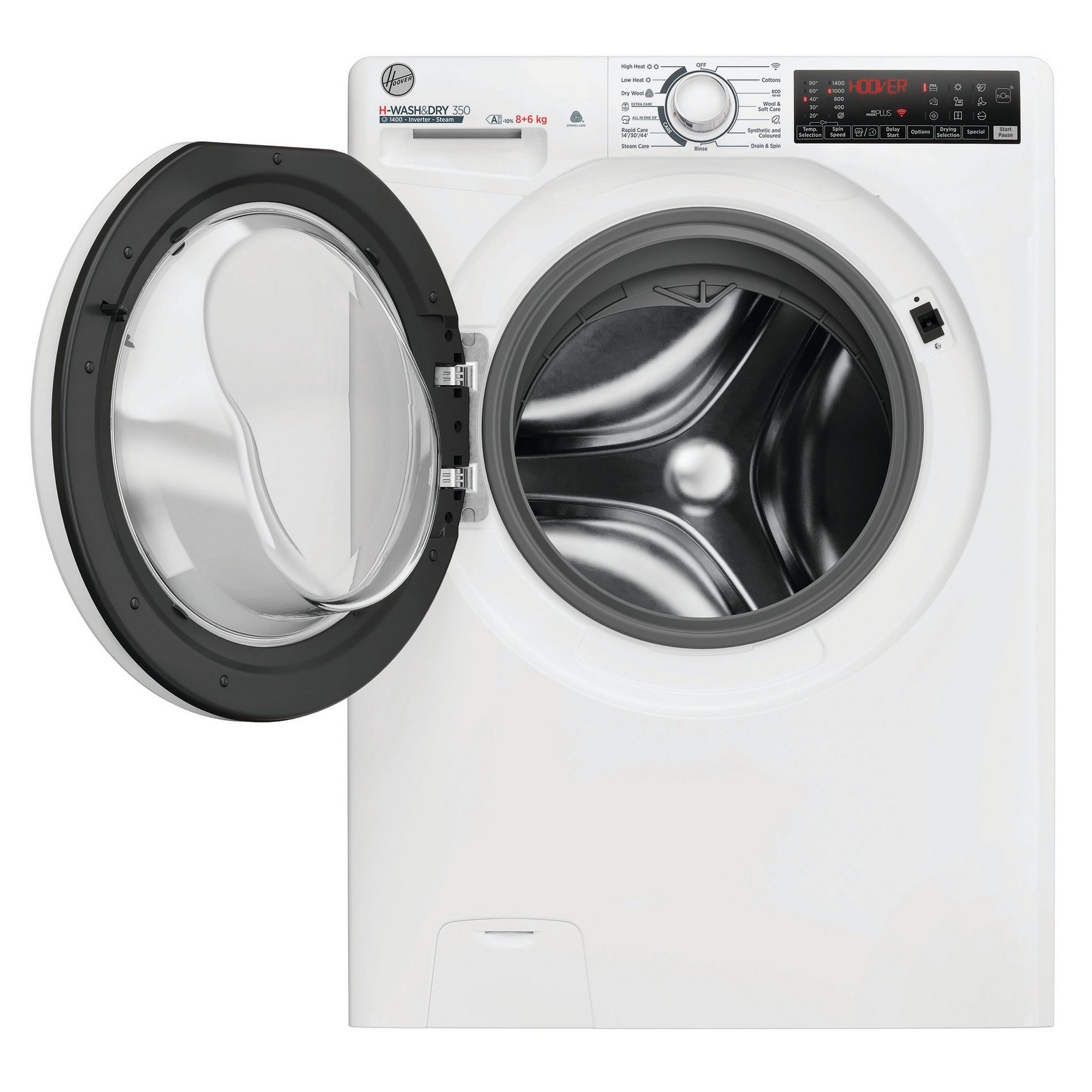 Hoover 8kg/6kg Washer Dryer H3DPS4866TAM6 - White Hoover 8kg/6kg Washer Dryer H3DPS4866TAM6 - White