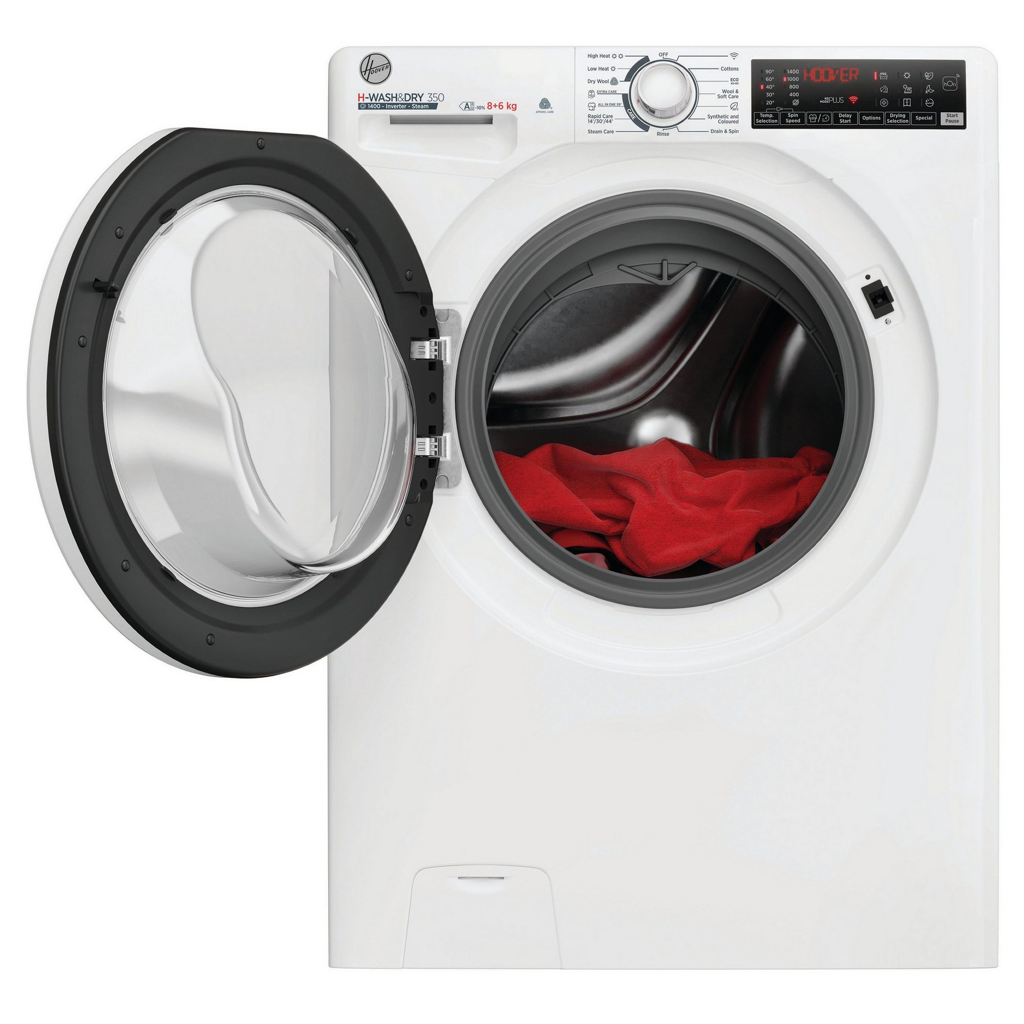 Hoover 8kg/6kg Washer Dryer H3DPS4866TAM6 - White Hoover 8kg/6kg Washer Dryer H3DPS4866TAM6 - White