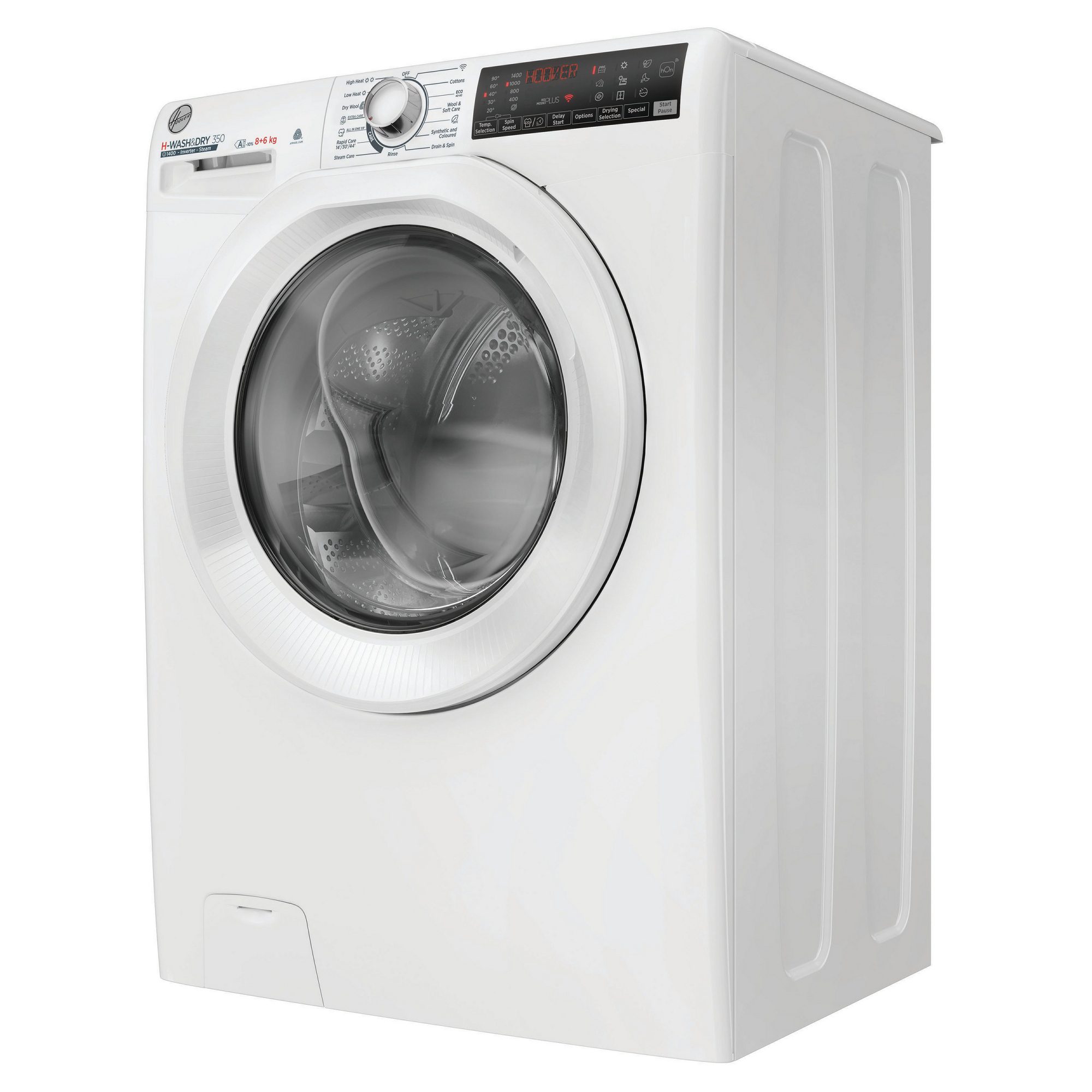 Hoover 8kg/6kg Washer Dryer H3DPS4866TAM6 - White Hoover 8kg/6kg Washer Dryer H3DPS4866TAM6 - White