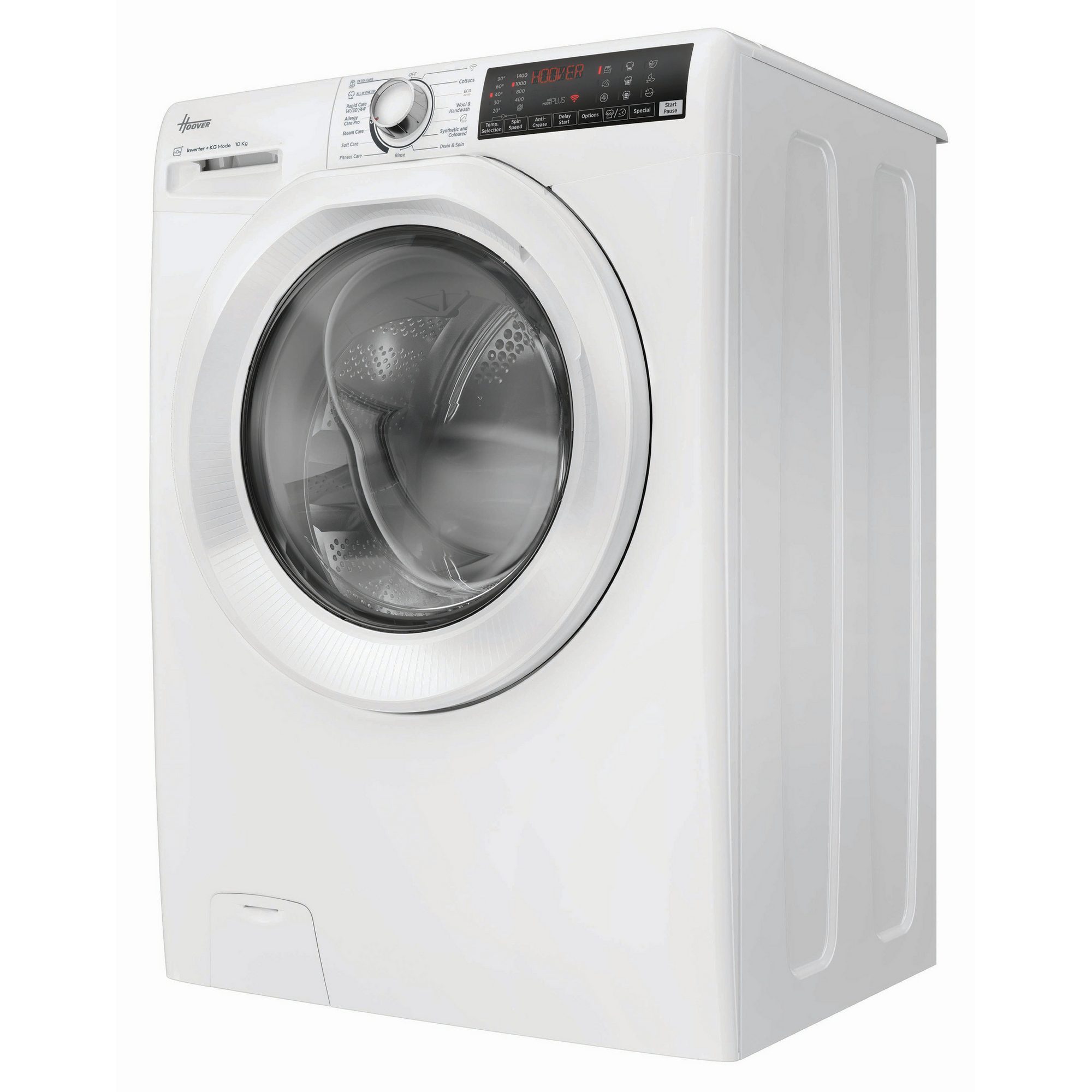 Hoover 10kg Washing Machine 1400rpm H3WPS4106TM6 - White Hoover 10kg Washing Machine 1400rpm H3WPS4106TM6 - White