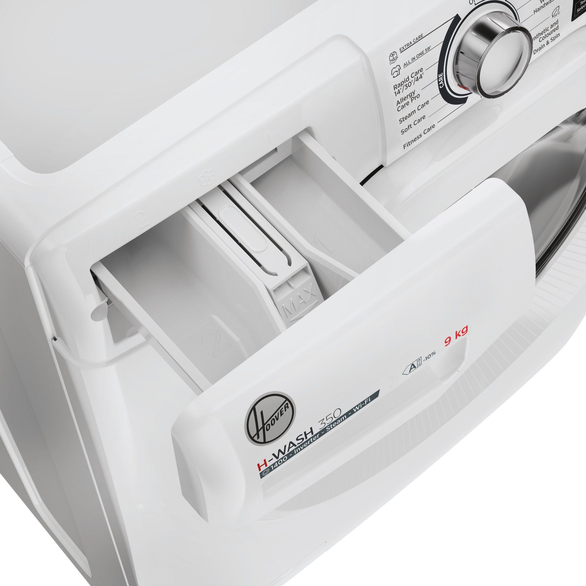 Hoover 9kg Washing Machine 1400rpm H3WPS496TAM6 - WHITE. Hoover 9kg Washing Machine 1400rpm H3WPS496TAM6 - WHITE.