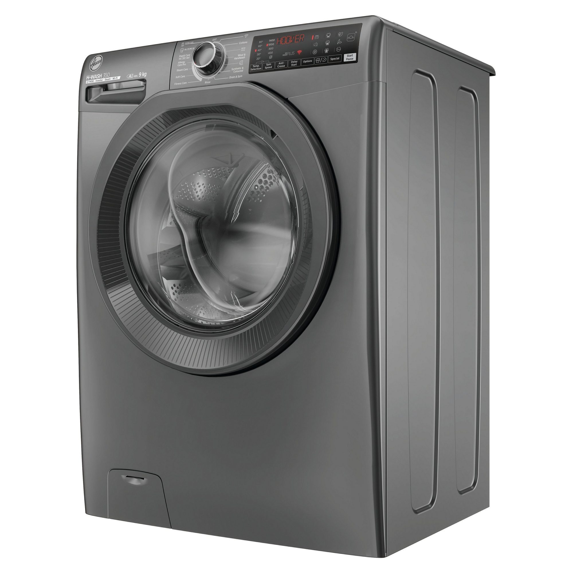 Hoover 9kg Washing Machine 1400rpm H3WPS496TMRR6 - Graphite Hoover 9kg Washing Machine 1400rpm H3WPS496TMRR6 - Graphite