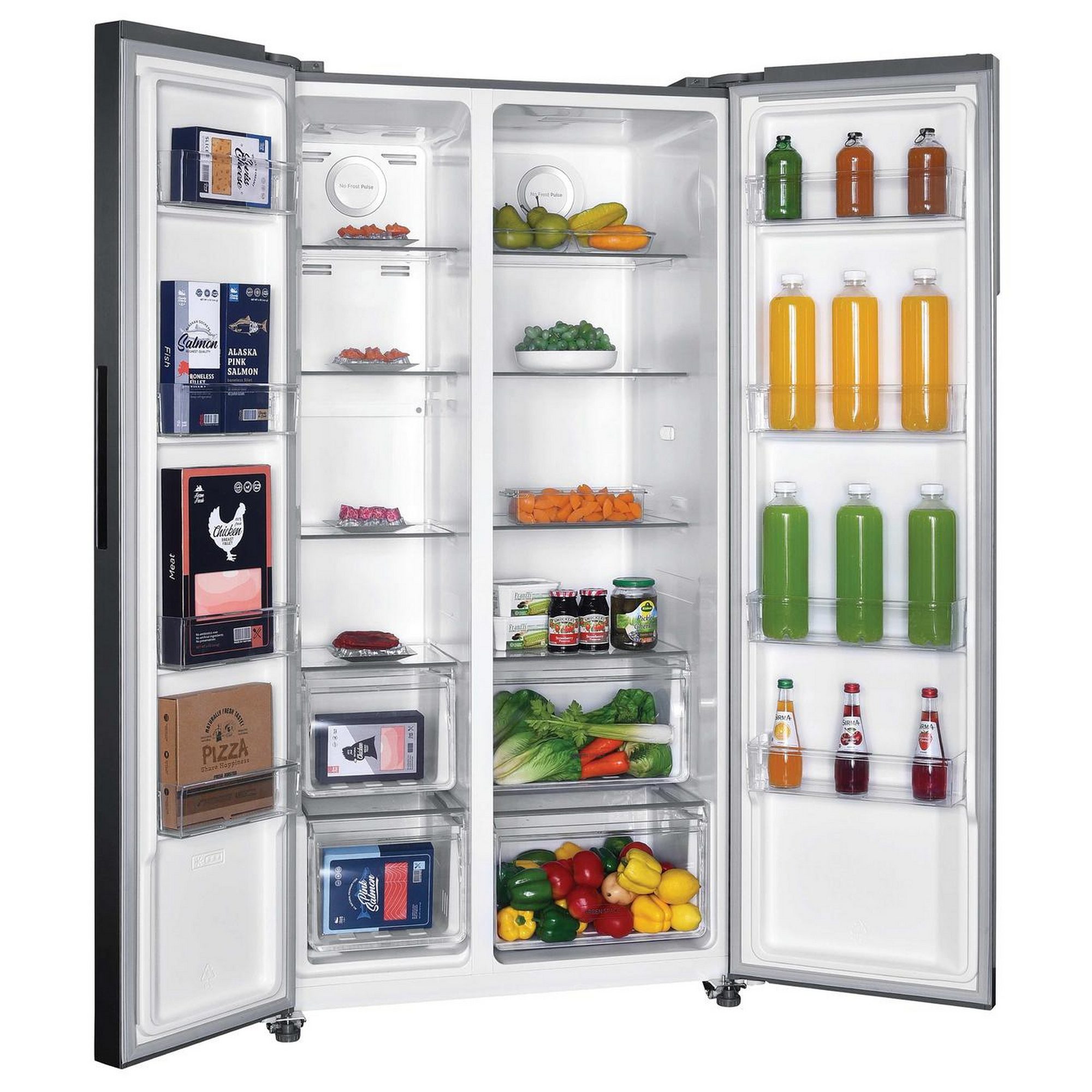 Hoover American Style Fridge Freezer HHSBSO-6174XK-1 - STAINLESS STEEL Hoover American Style Fridge Freezer HHSBSO-6174XK-1 - STAINLESS STEEL