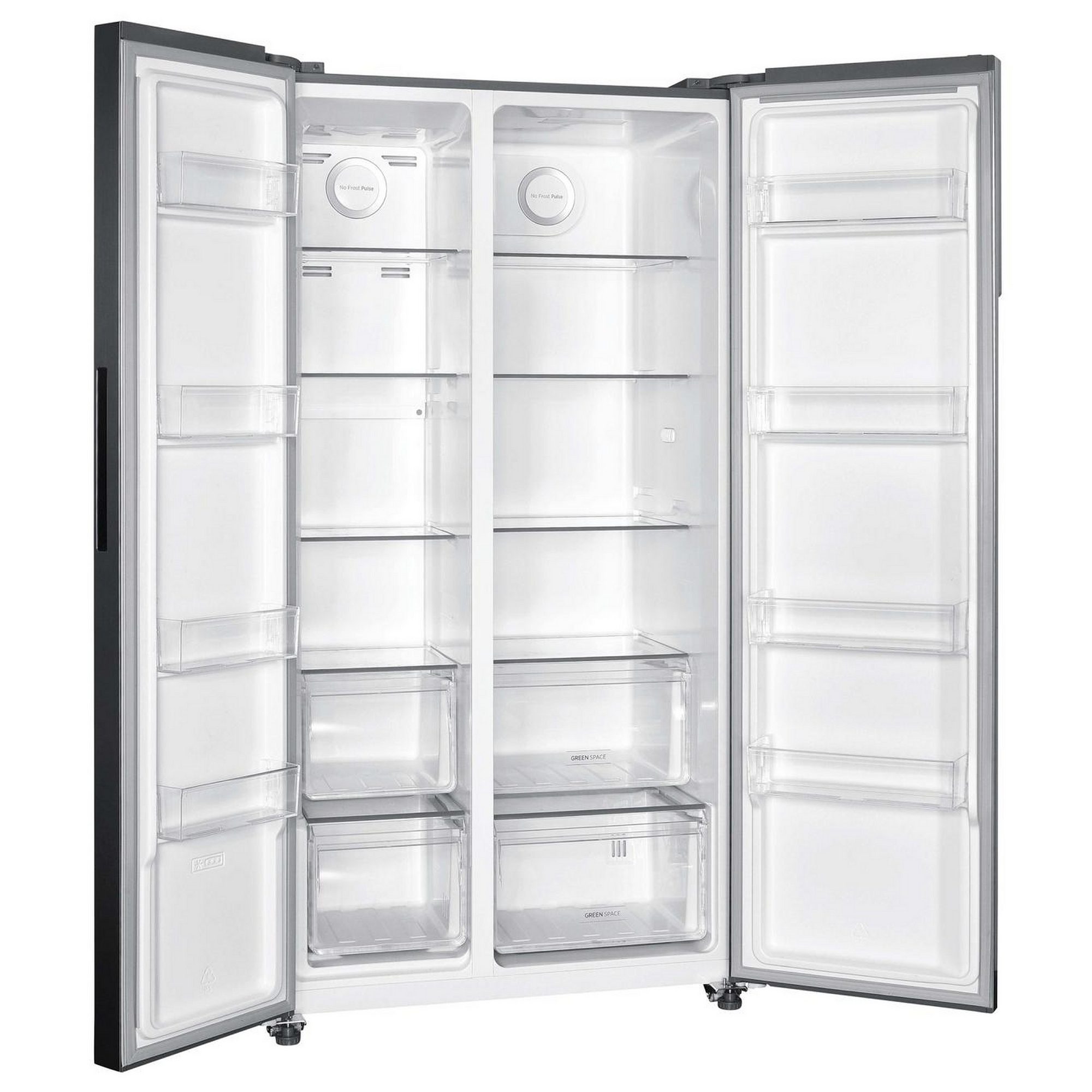 Hoover American Style Fridge Freezer HHSBSO-6174XK-1 - STAINLESS STEEL Hoover American Style Fridge Freezer HHSBSO-6174XK-1 - STAINLESS STEEL
