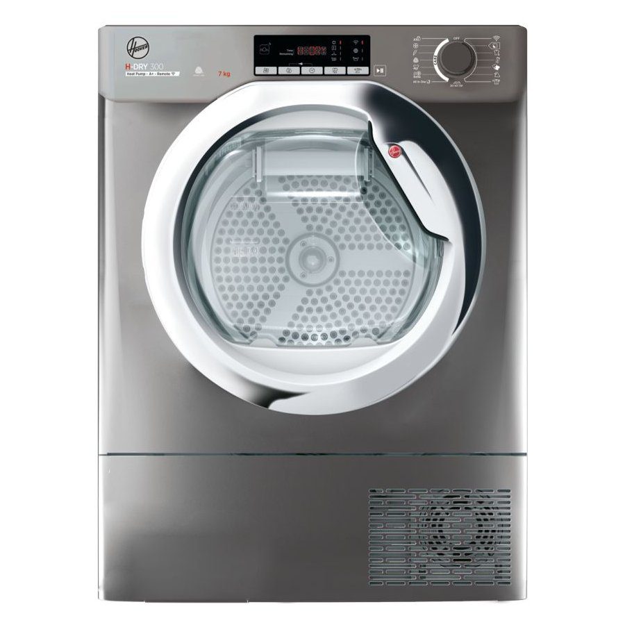 Hoover  7kg Integrated Heat Pump Condenser Tumble Dryer BATD H7A1TCER-80