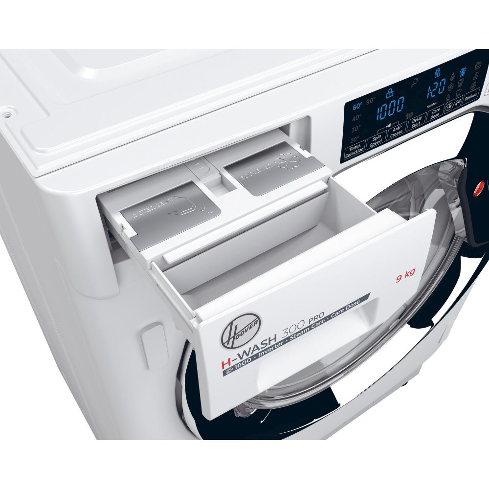 Hoover 9kg Fully Integrated AutoDose Washing Machine 1600rpm HBWODS69TAMCE Hoover 9kg Fully Integrated AutoDose Washing Machine 1600rpm HBWODS69TAMCE