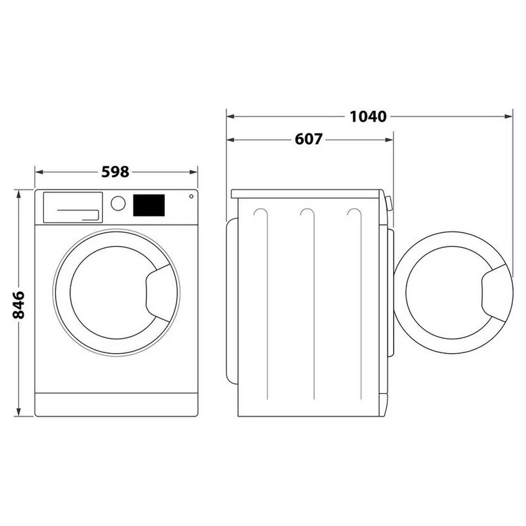 Hotpoint 9kg Heat Pump Condenser Tumble Dryer with PetHairCare CHD93MWWSUK - White Hotpoint 9kg Heat Pump Condenser Tumble Dryer with PetHairCare CHD93MWWSUK - White