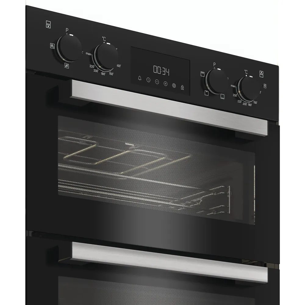 Hotpoint Built In Electric Double Oven DIH 10D B - Black Hotpoint Built In Electric Double Oven DIH 10D B - Black