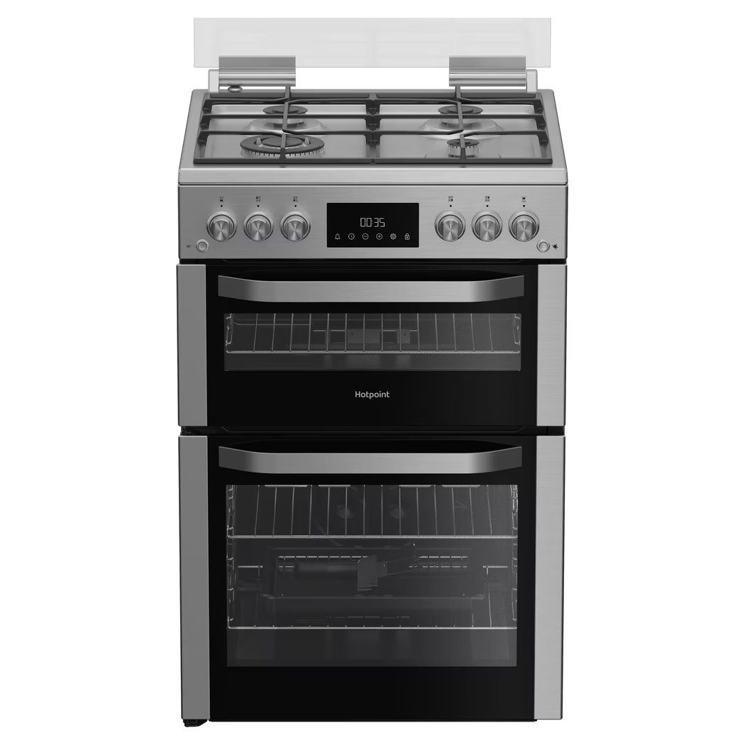 Hotpoint  60cm Freestanding Gas Cooker HDG6GDCWX