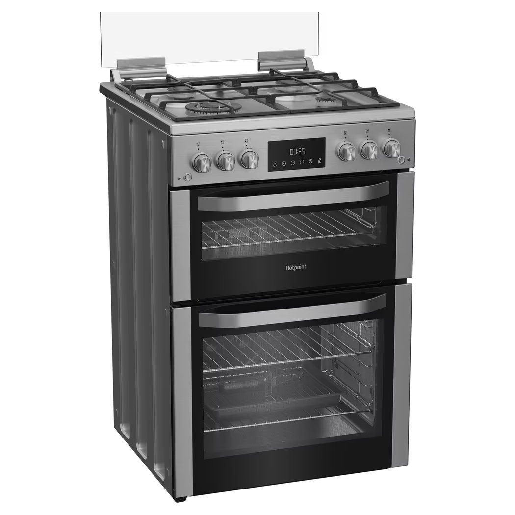 Hotpoint 60cm Freestanding Gas Cooker HDG6GDCWX Hotpoint 60cm Freestanding Gas Cooker HDG6GDCWX