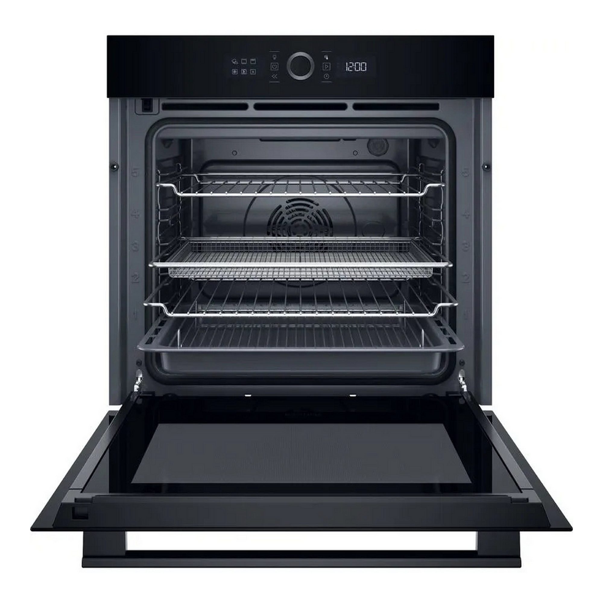 Hotpoint Pyrolytic Multifunction Single Oven HOI4S8PM0BUK - Black Hotpoint Pyrolytic Multifunction Single Oven HOI4S8PM0BUK - Black