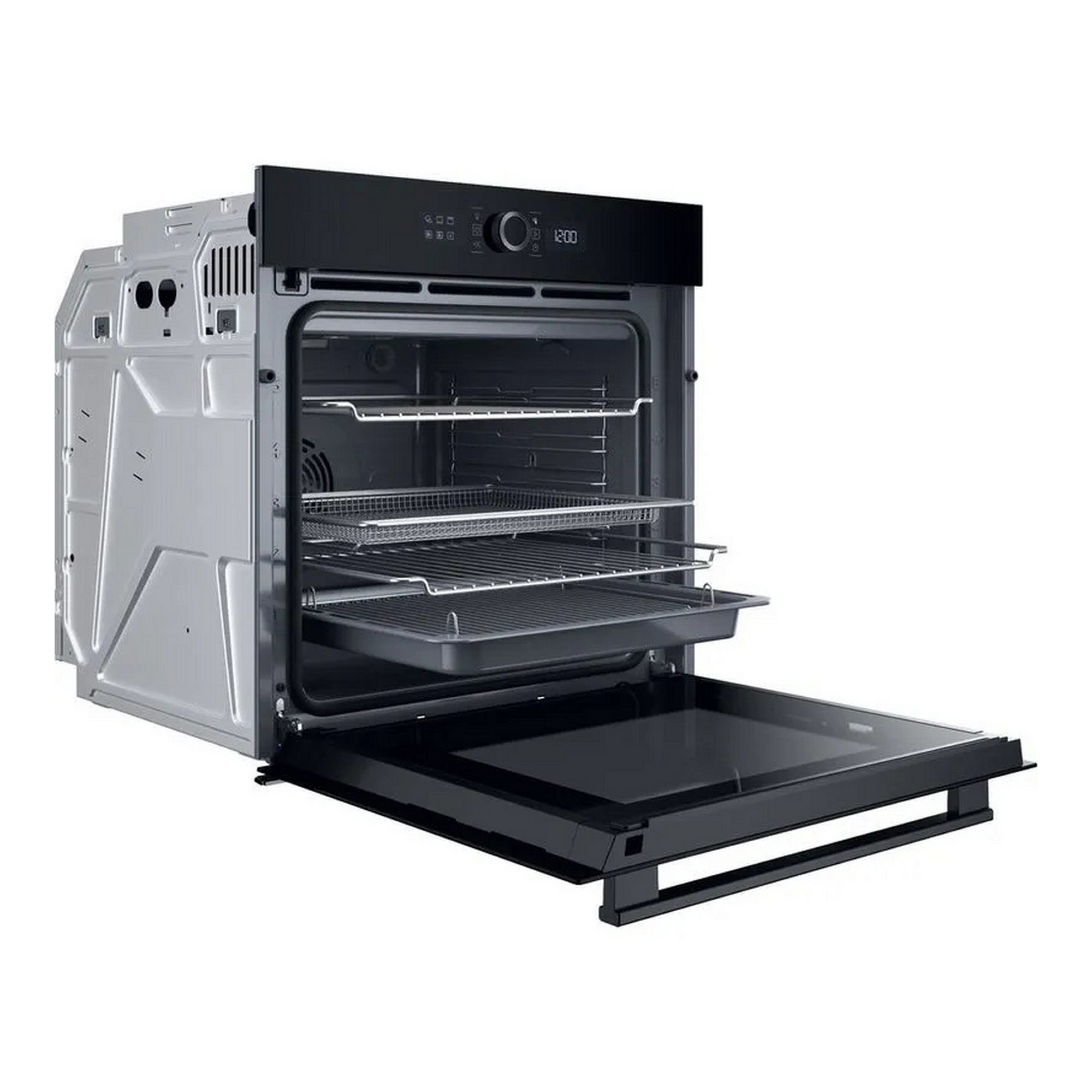 Hotpoint Pyrolytic Multifunction Single Oven HOI4S8PM0BUK - Black Hotpoint Pyrolytic Multifunction Single Oven HOI4S8PM0BUK - Black
