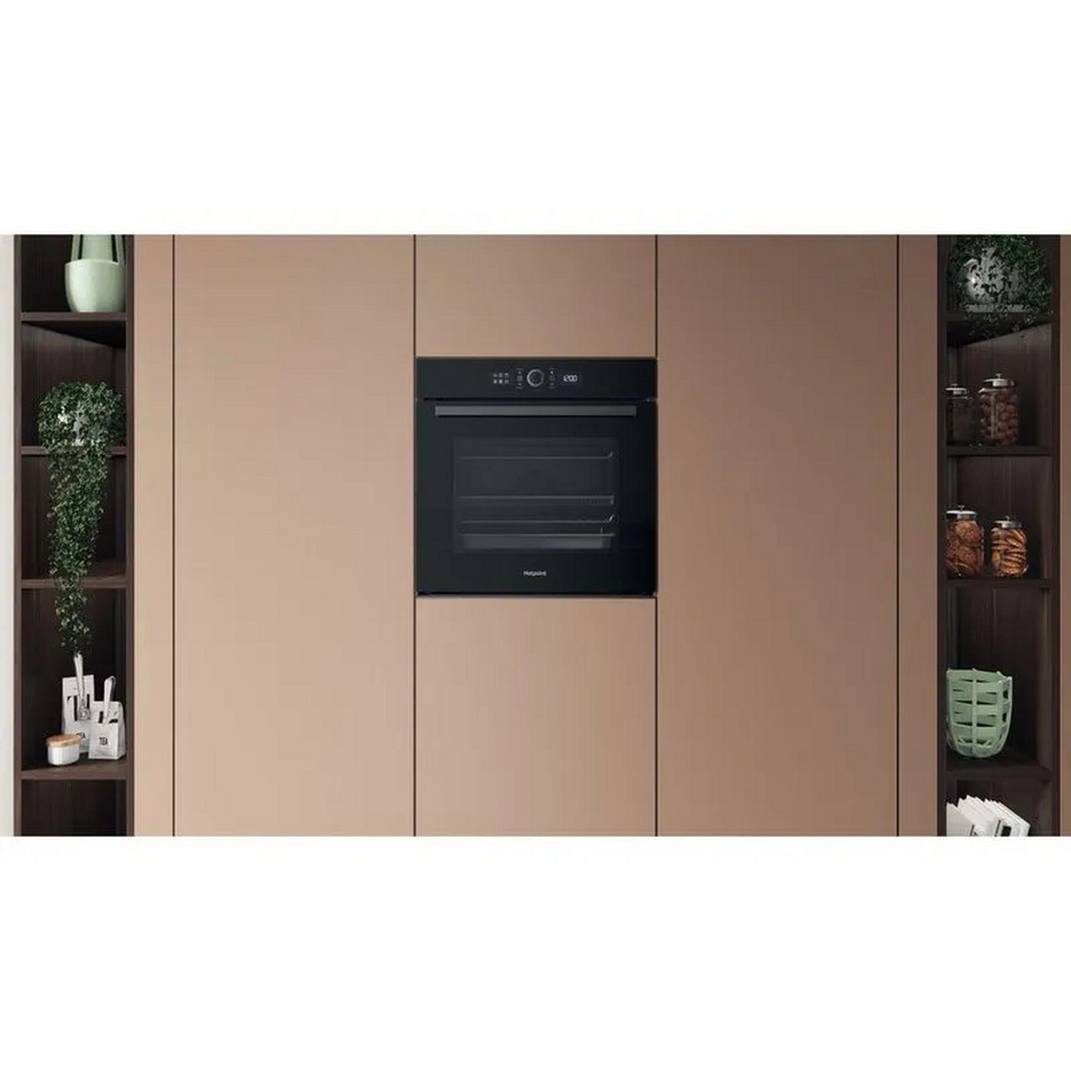 Hotpoint Pyrolytic Multifunction Single Oven HOI4S8PM0BUK - Black Hotpoint Pyrolytic Multifunction Single Oven HOI4S8PM0BUK - Black