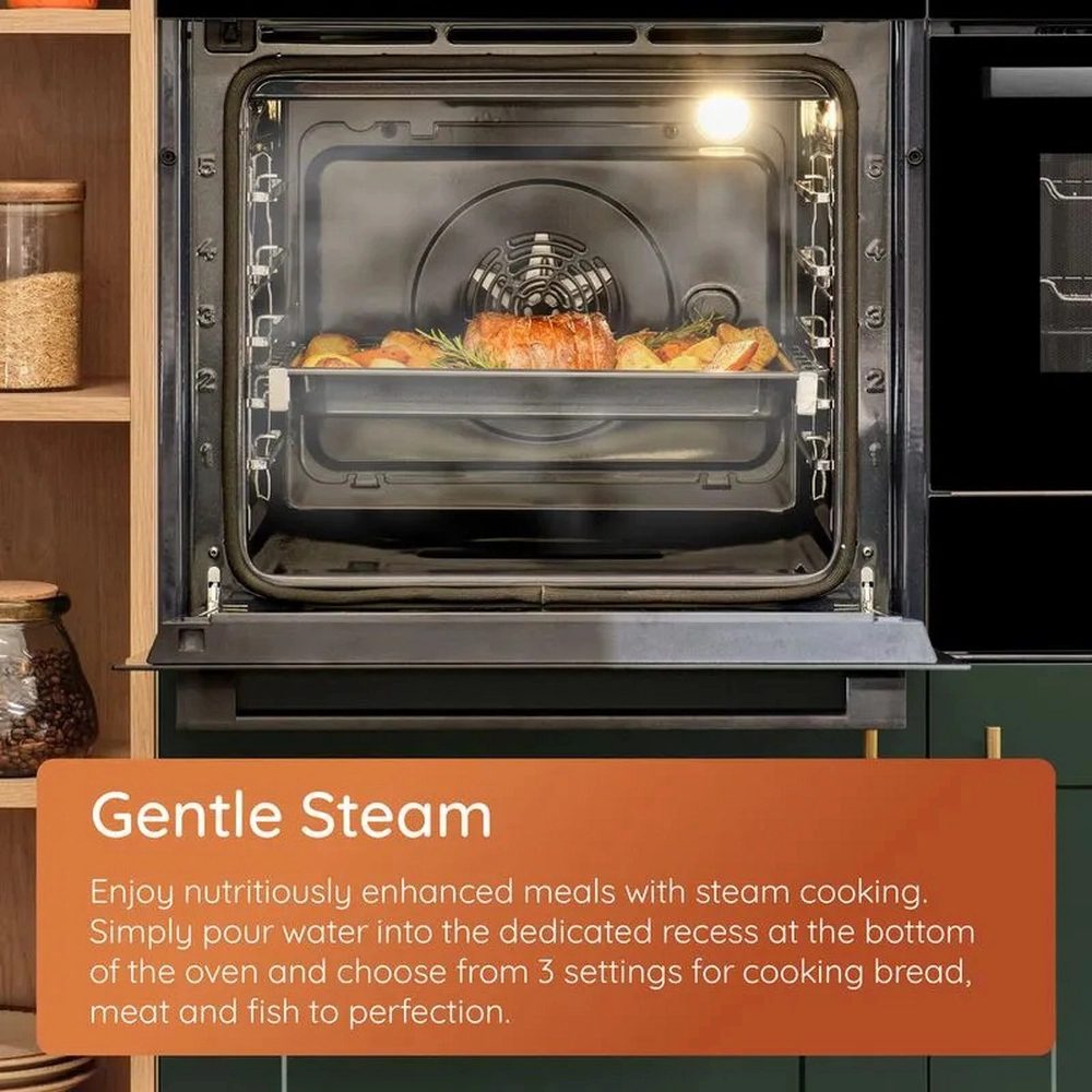 Hotpoint Pyrolytic Multifunction Single Oven HOI4S8PM0BUK - Black Hotpoint Pyrolytic Multifunction Single Oven HOI4S8PM0BUK - Black