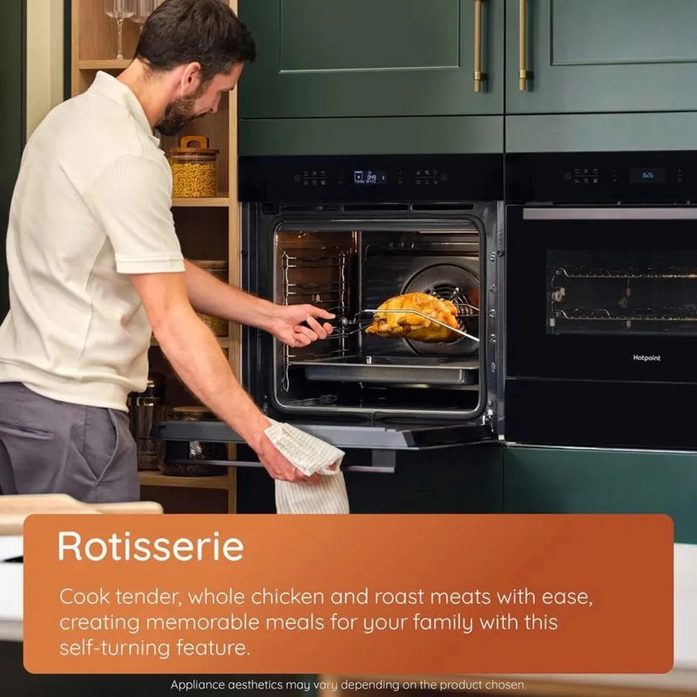 Hotpoint Pyrolytic Multifunction Single Oven HOI68PT1SBUK Hotpoint Pyrolytic Multifunction Single Oven HOI68PT1SBUK