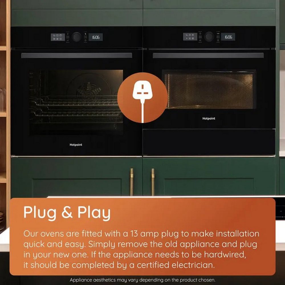 Hotpoint Pyrolytic Multifunction Single Oven HOI68PT1SBUK Hotpoint Pyrolytic Multifunction Single Oven HOI68PT1SBUK