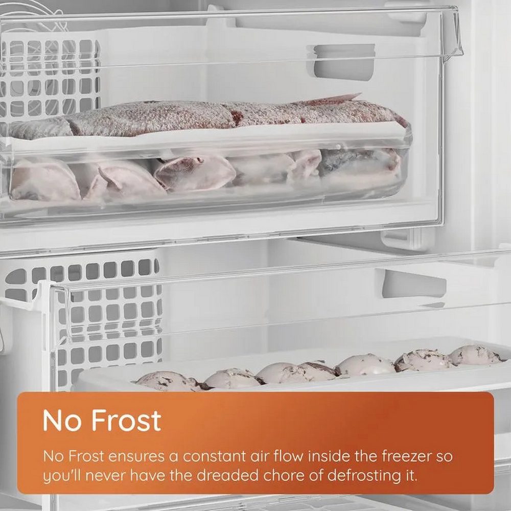 Hotpoint 54cm Frost Free Fridge Freezer HPKH 1261 W4UK - WHITE Hotpoint 54cm Frost Free Fridge Freezer HPKH 1261 W4UK - WHITE
