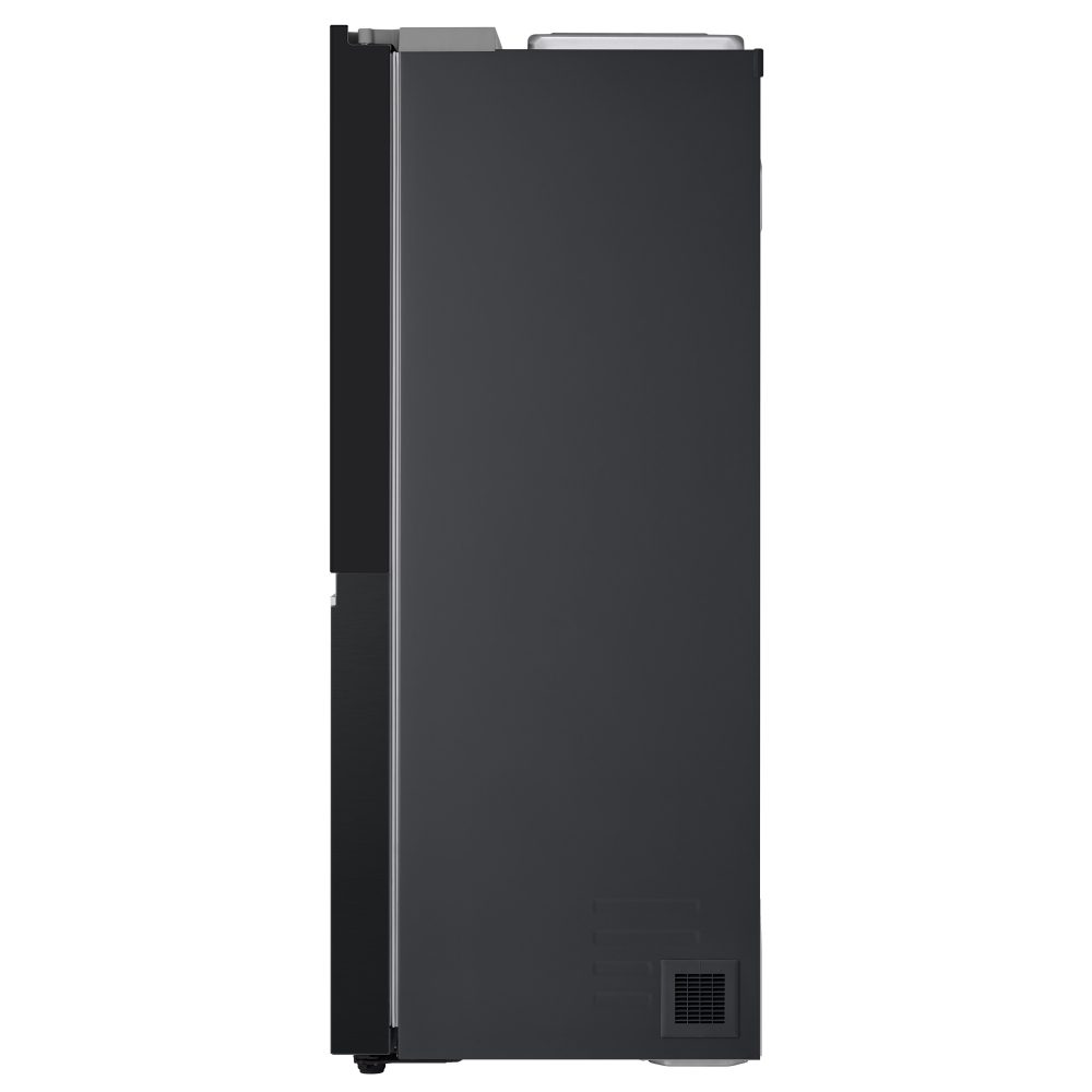 LG Instaview American Style Fridge Freezer With Ice & Water Non Plumbed GSGV81EPLD - Black Steel LG Instaview American Style Fridge Freezer With Ice & Water Non Plumbed GSGV81EPLD - Black Steel