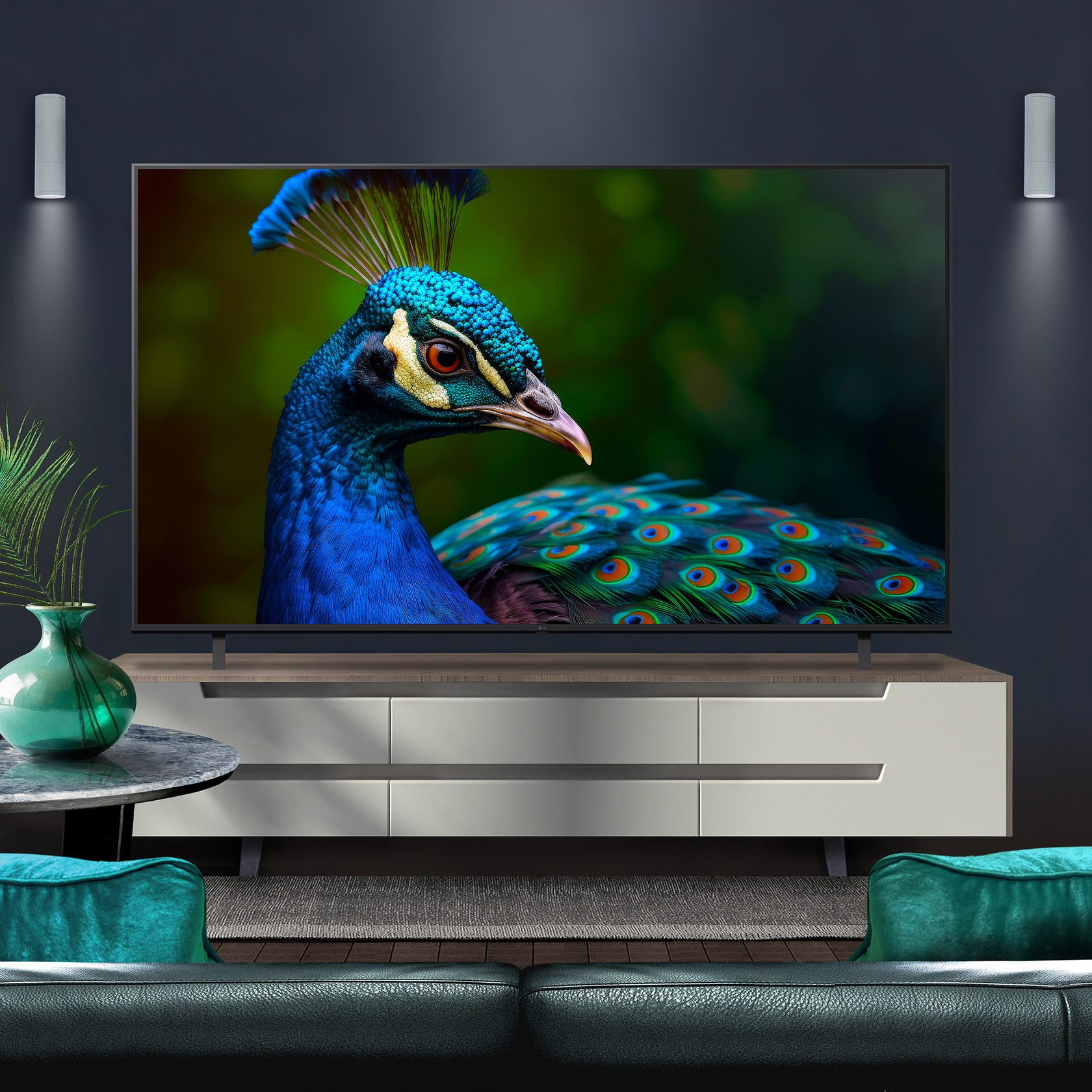 LG 2025 65" 4K Ultra HD Smart TV 65UA74006LB - Blue LG 2025 65" 4K Ultra HD Smart TV 65UA74006LB - Blue