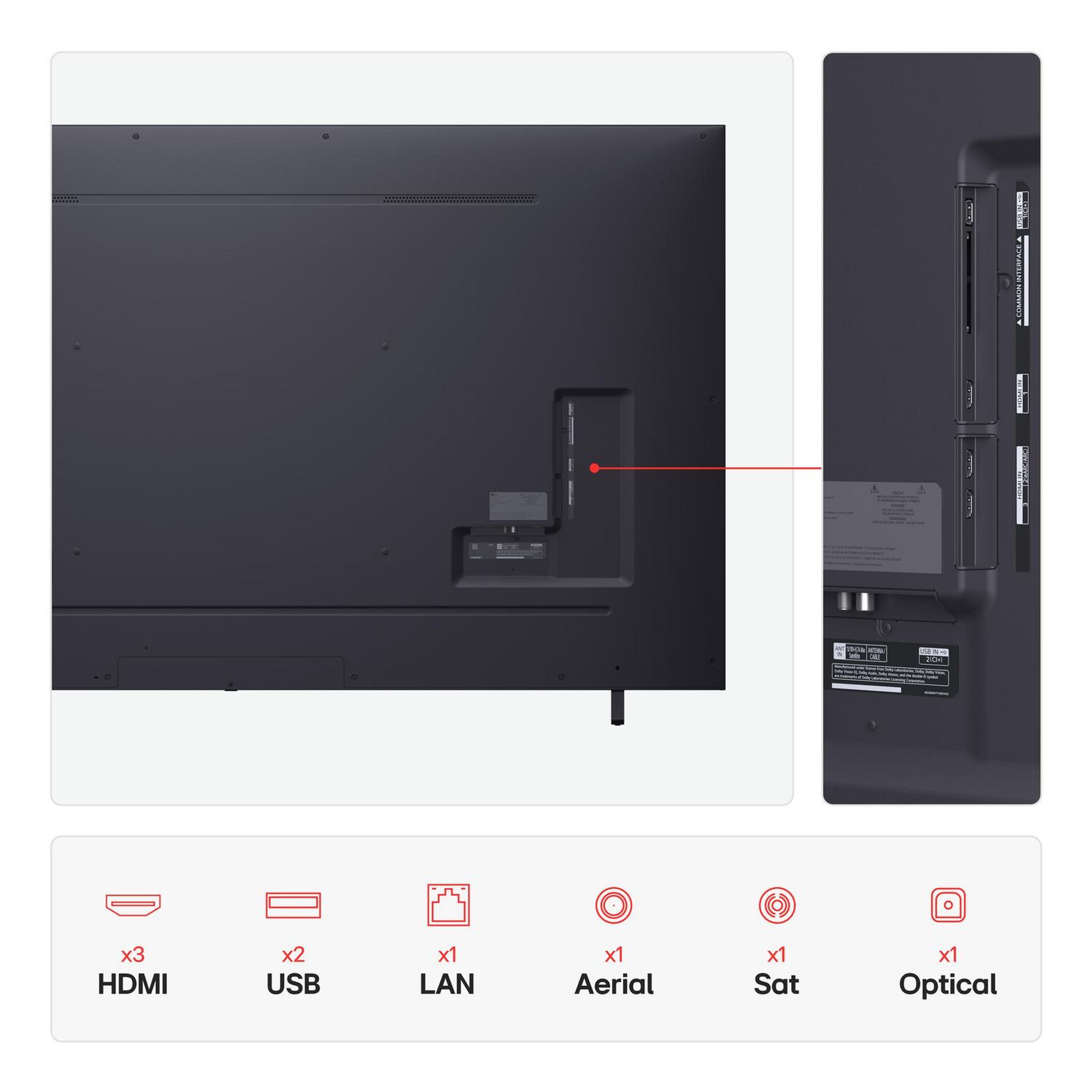 LG 2025 86" 4K Ultra HD Smart TV 86UA74006LB - Blue LG 2025 86" 4K Ultra HD Smart TV 86UA74006LB - Blue