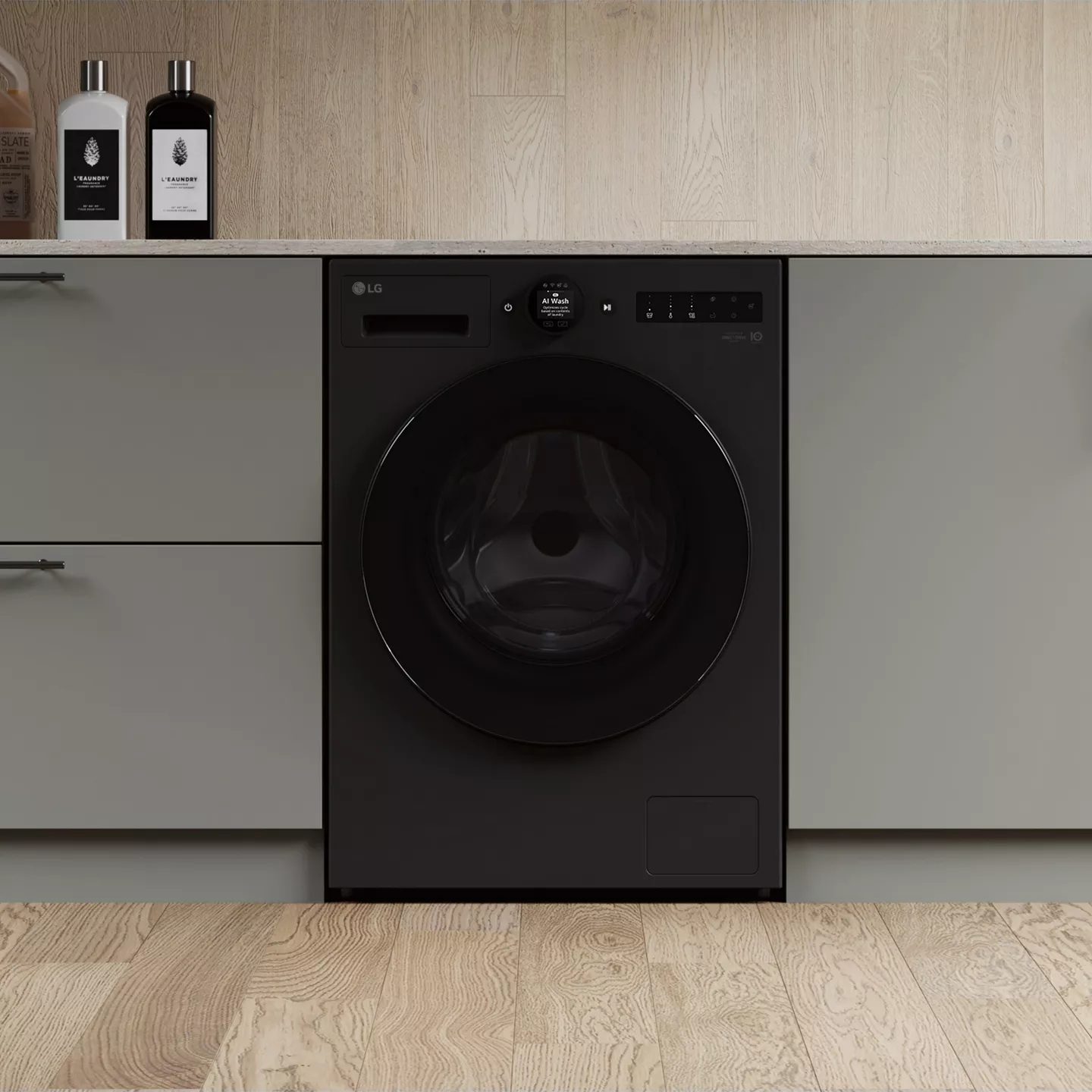 LG Series 7 AI Direct Drive 11kg Washer Dryer W4X7016TBB - Matte Black LG Series 7 AI Direct Drive 11kg Washer Dryer W4X7016TBB - Matte Black
