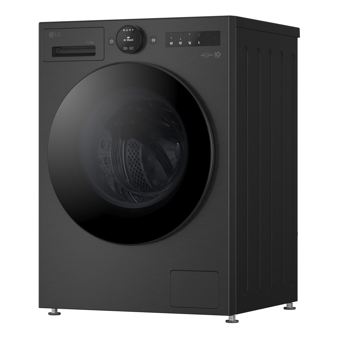 LG Series 7 AI Direct Drive 11kg Washer Dryer W4X7016TBB - Matte Black LG Series 7 AI Direct Drive 11kg Washer Dryer W4X7016TBB - Matte Black