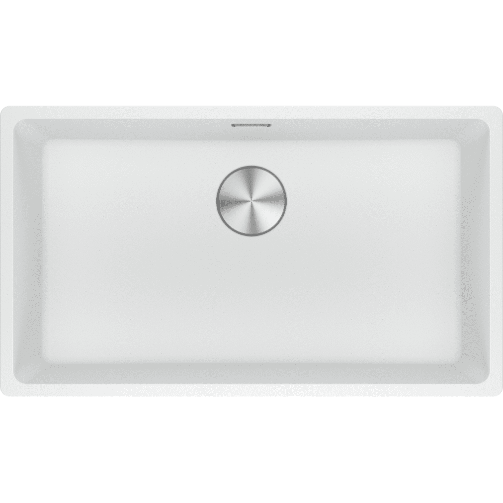 Franke Maris Single Bowl Undermount Sink MRG110-72 PW - WHITE Franke Maris Single Bowl Undermount Sink MRG110-72 PW - WHITE
