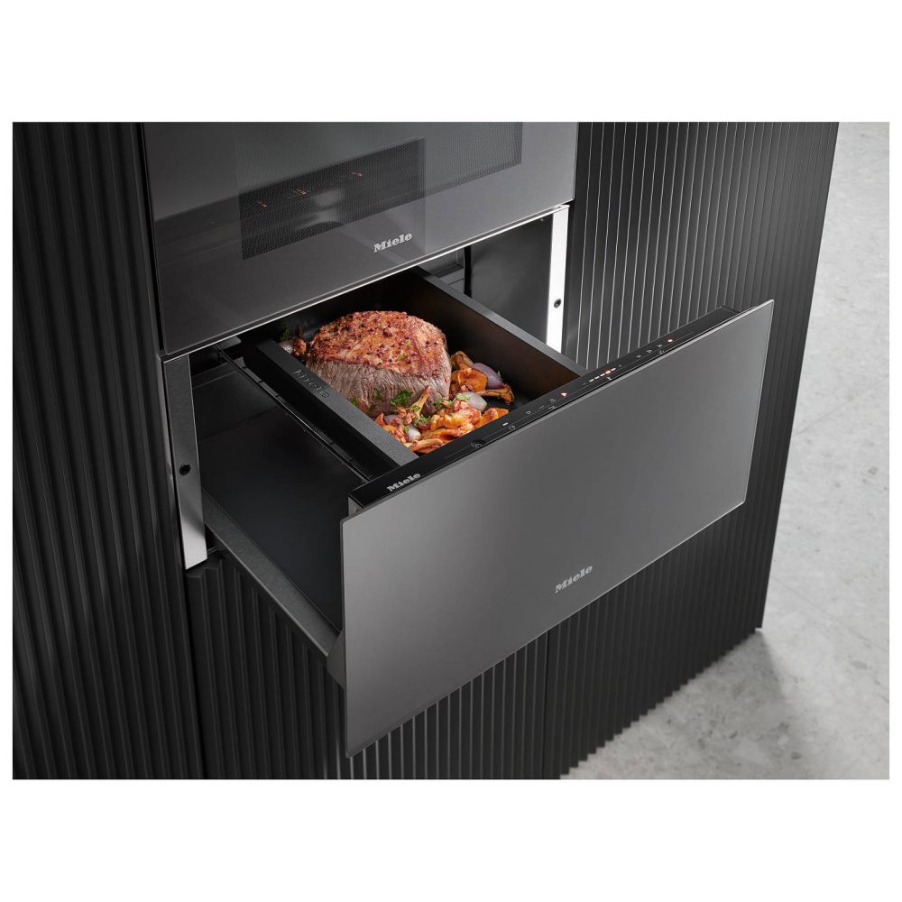 Miele 29cm Sous Chef Warming Drawer ESW7020OBBL - BAD BOX - BLACK Miele 29cm Sous Chef Warming Drawer ESW7020OBBL - BAD BOX - BLACK