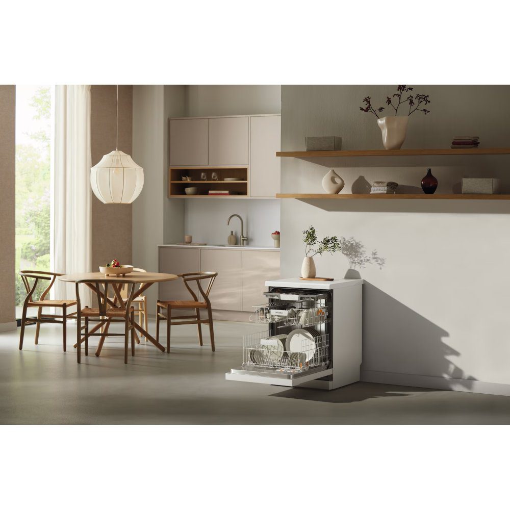 Miele 60cm Freestanding Dishwasher G5811SCWH - White Miele 60cm Freestanding Dishwasher G5811SCWH - White