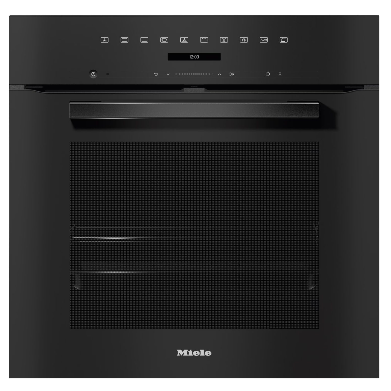 Miele  VitroLine Pyrolytic Built In Single Oven H7260BPOBBL - Black