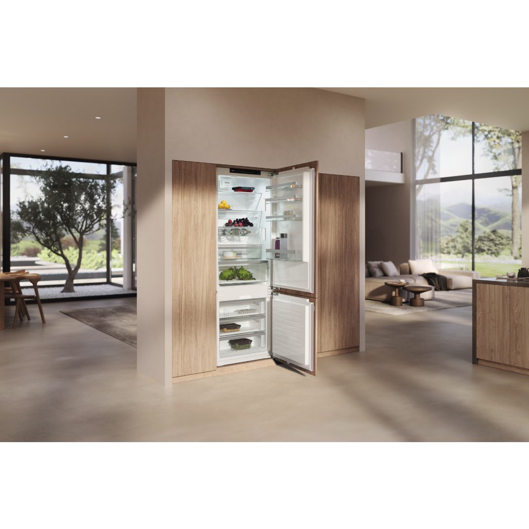 Miele 194cm x 71cm Integrated 70/30 Frost Free Fridge Freezer KFN7934D Miele 194cm x 71cm Integrated 70/30 Frost Free Fridge Freezer KFN7934D