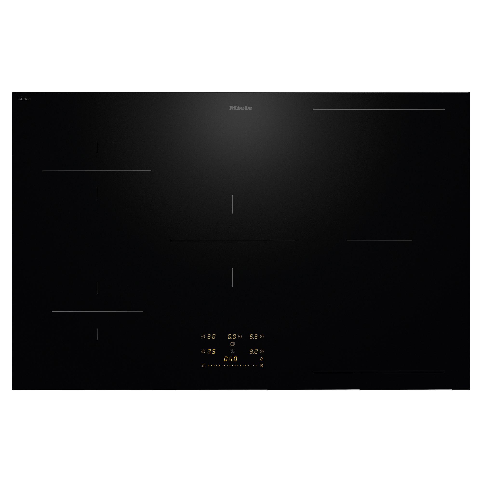 Miele  80cm Five Zone PowerFlex Induction Hob KM8484 FL - Black
