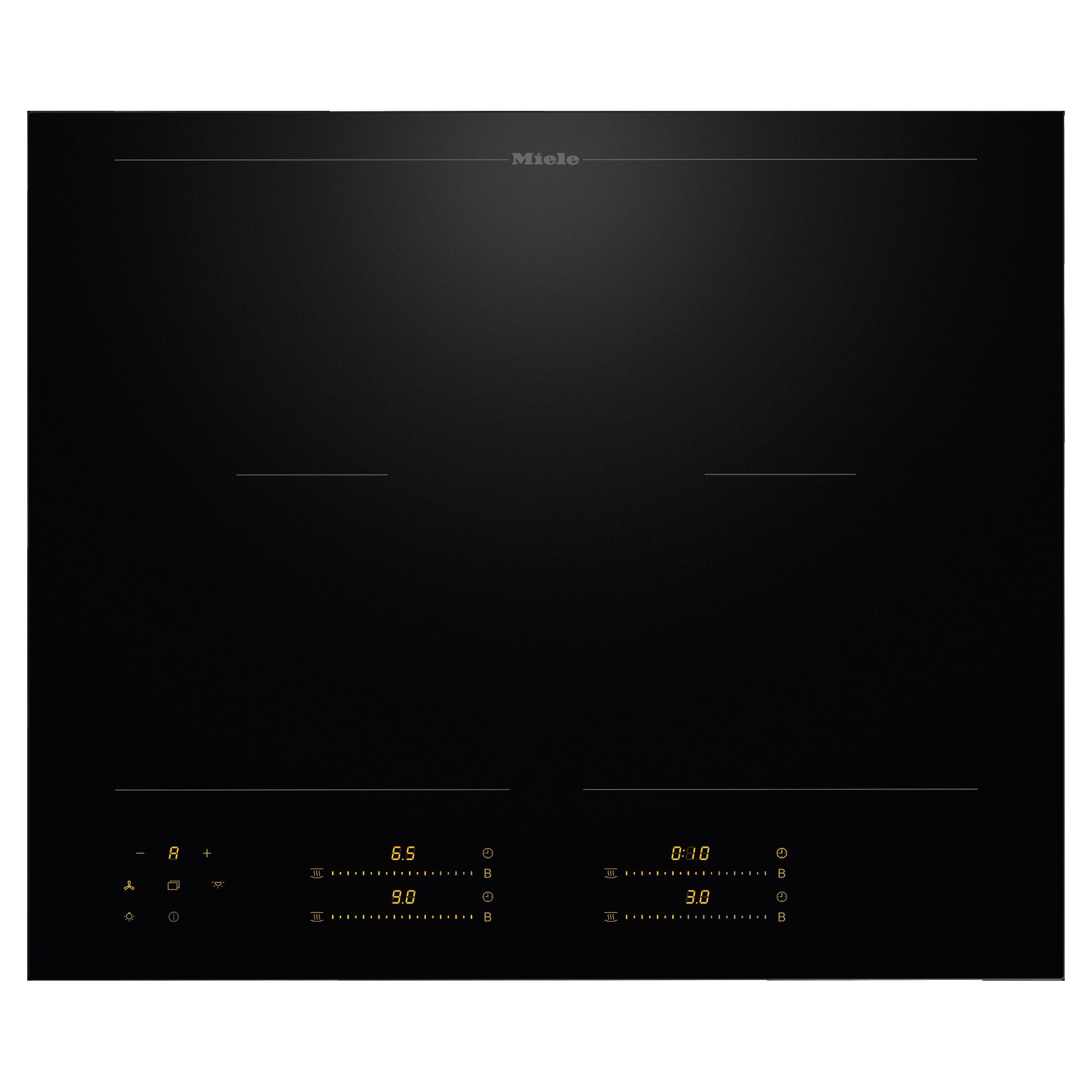 Miele  62cm Four Zone PowerFlex Induction Hob KM8565 FL - Black