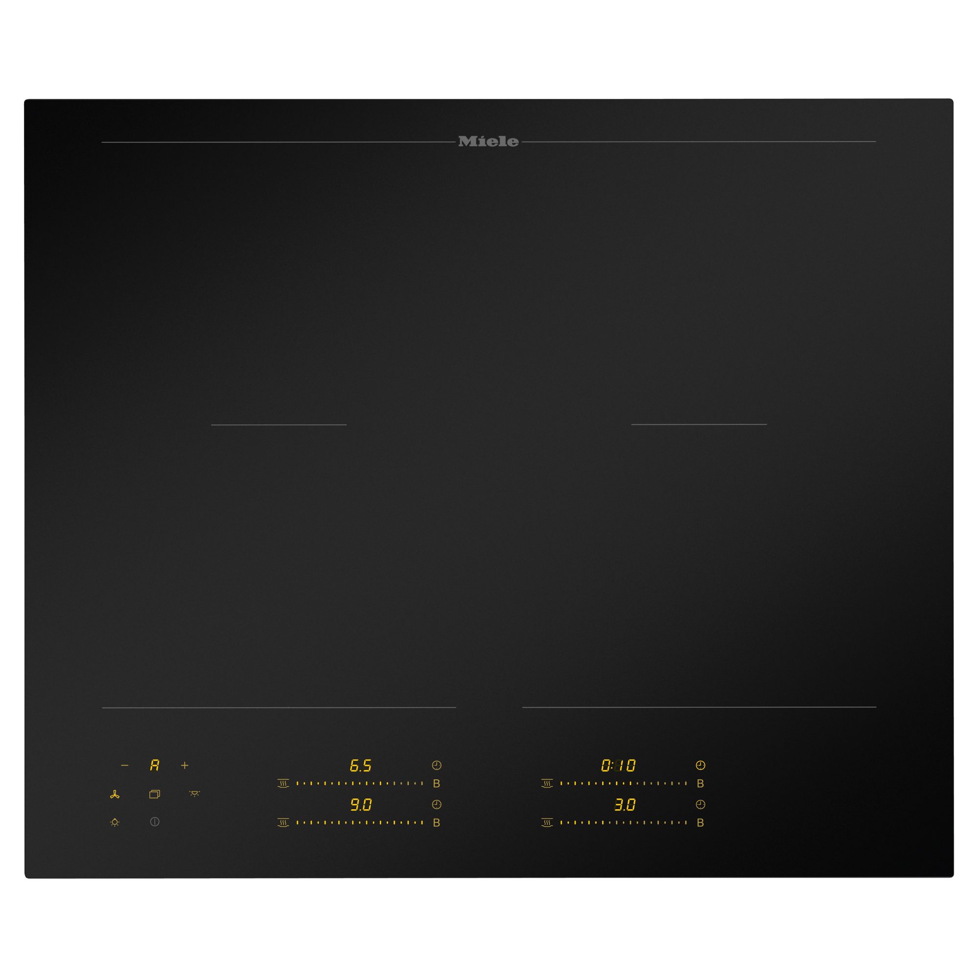 Miele  62cm Four Zone PowerFlex Induction Hob KM8565 FL MATTFINISH - Matte Black