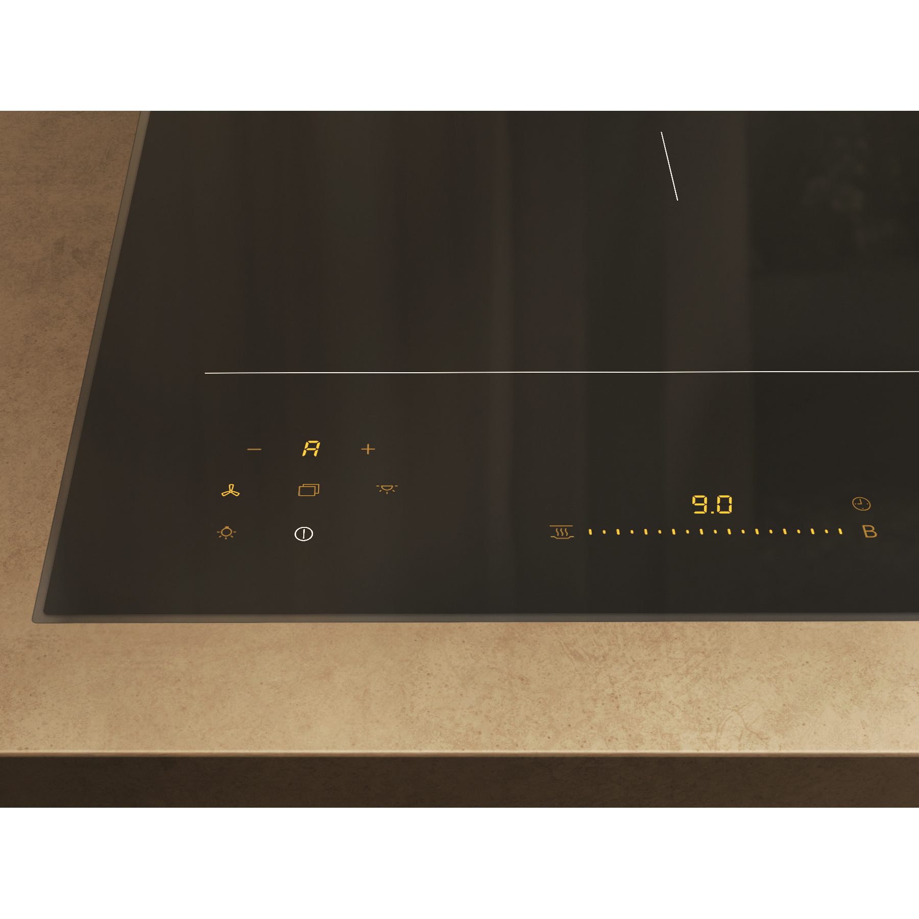 Miele 92cm Four Zone Panoramic Flex Induction Hob KM8575 FL - Black Miele 92cm Four Zone Panoramic Flex Induction Hob KM8575 FL - Black