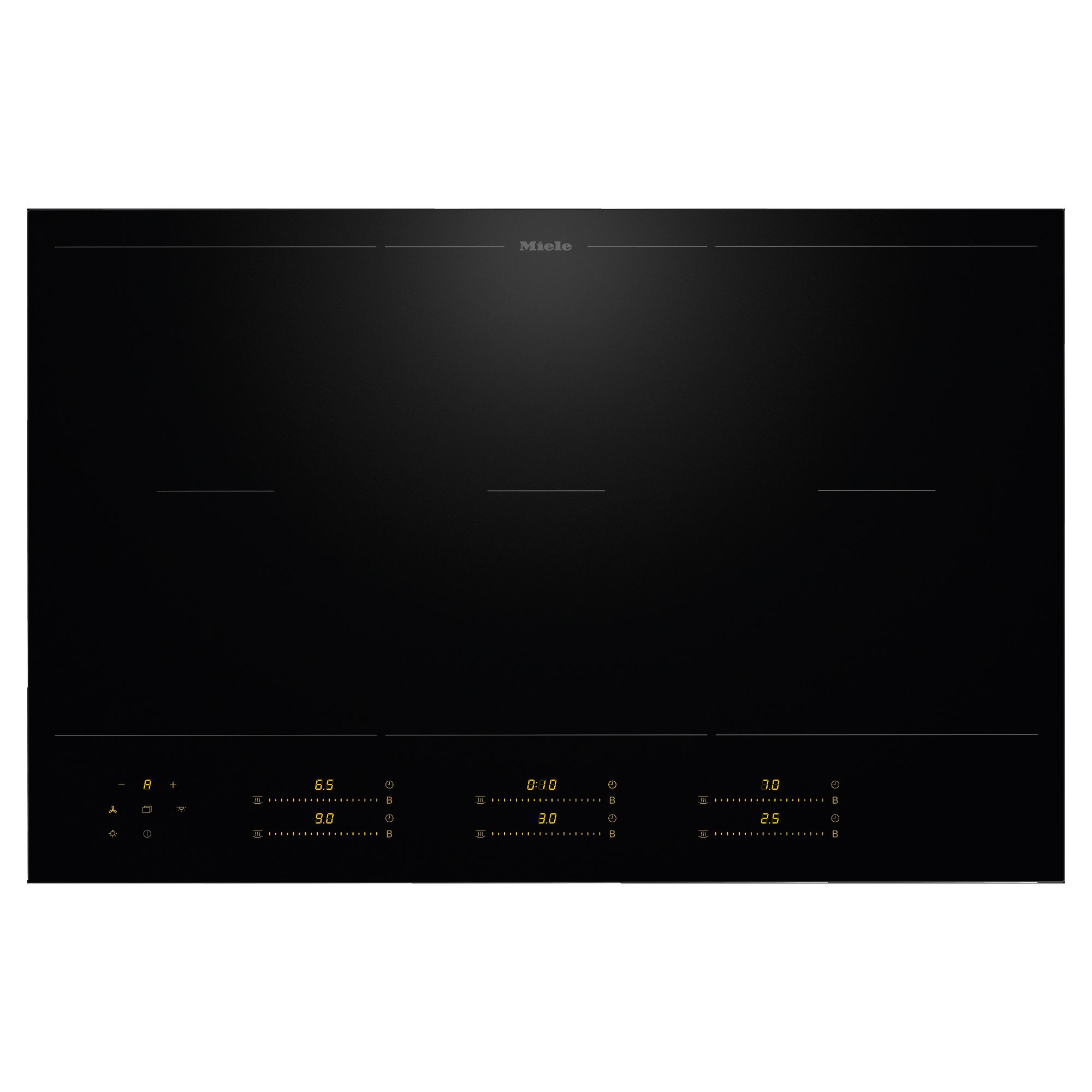 Miele  80cm Six Zone Flex Induction Hob KM8585-2 FL - Black