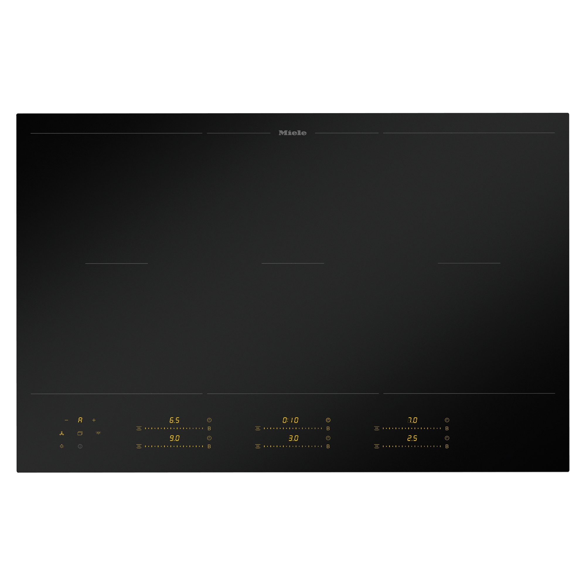 Miele  80cm Six Zone Flex Induction Hob KM8585-2 FL MATTFINISH - Matte Black