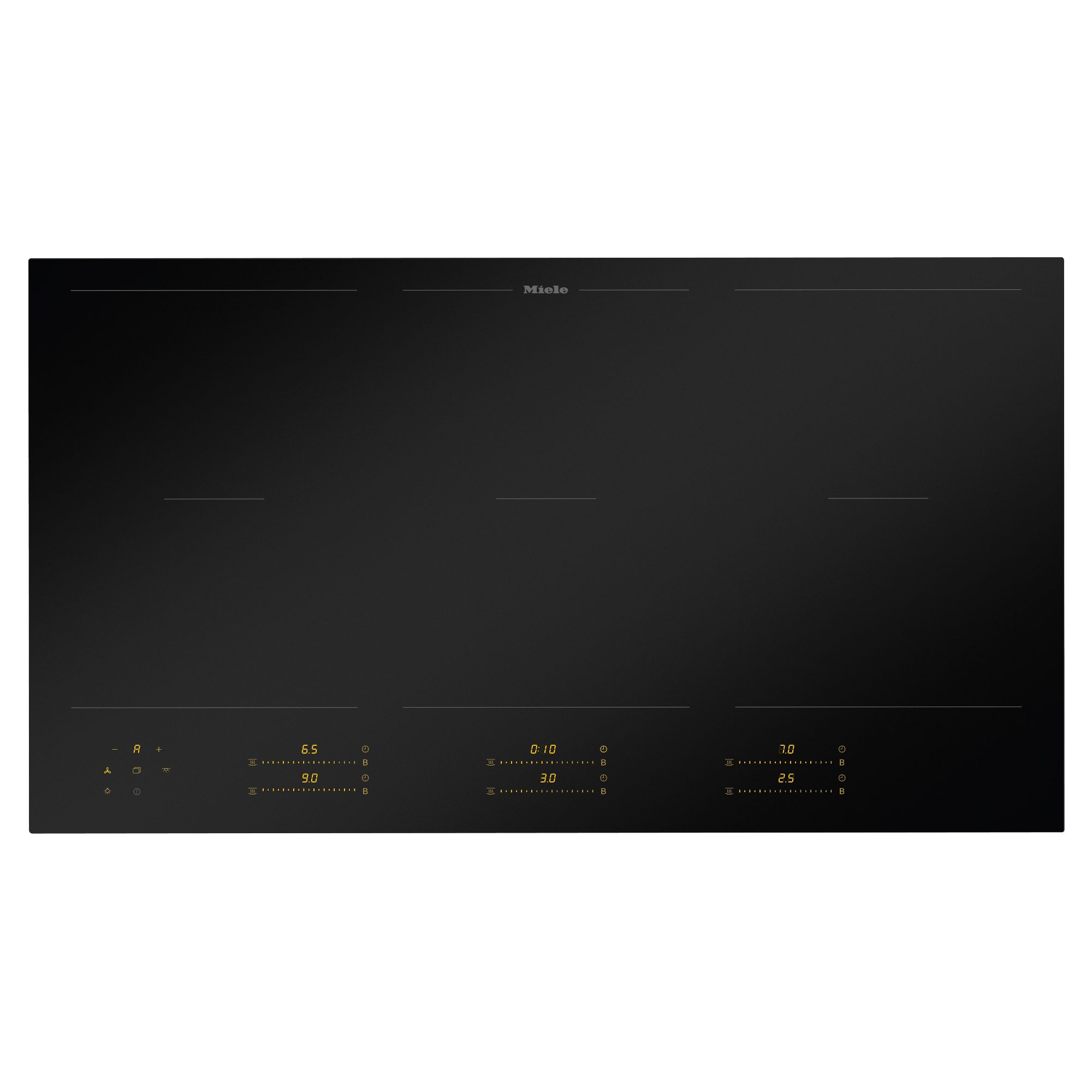 Miele  94cm Six Zone Flex Induction Hob KM8595-2 FL MATTFINISH - Matte Black