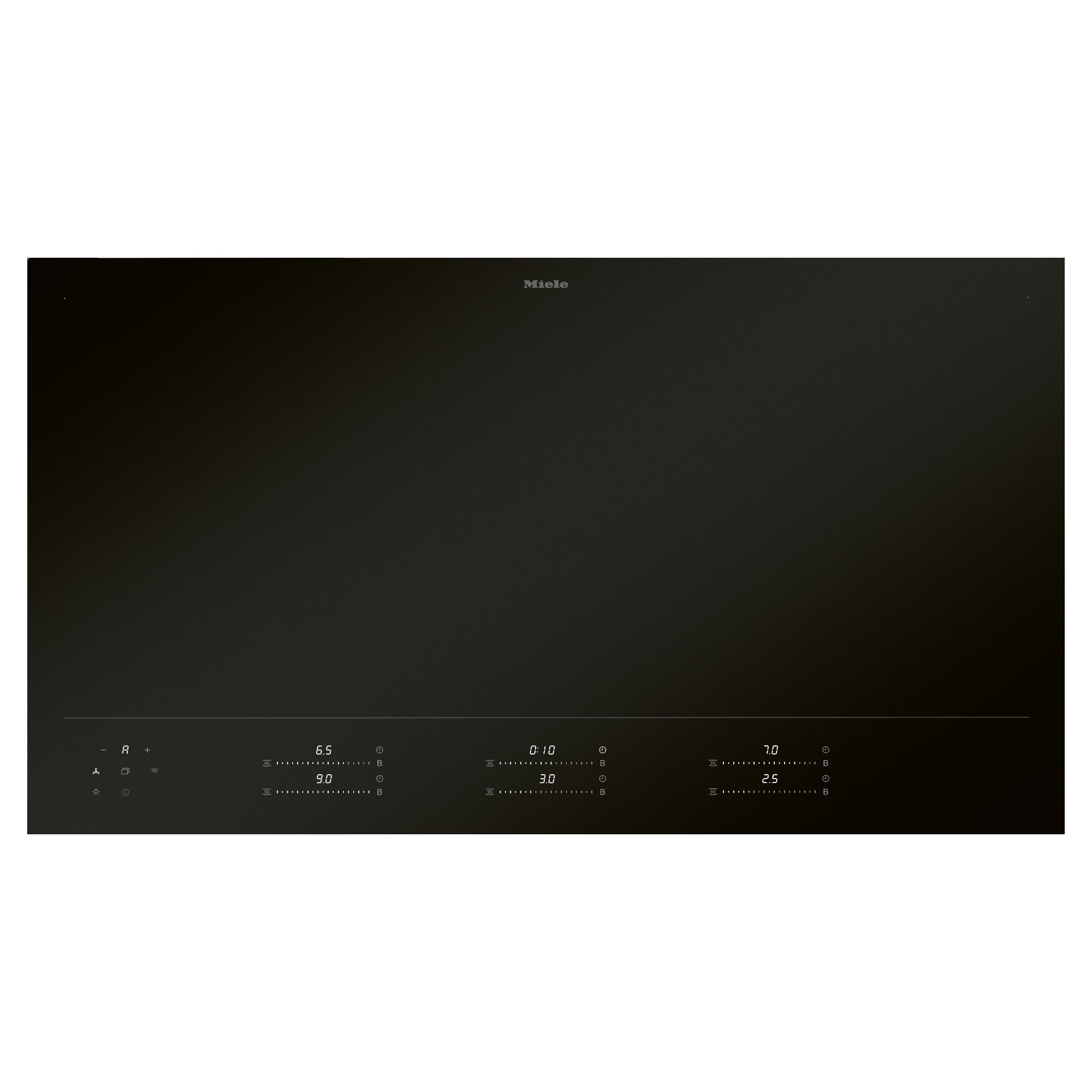 Miele  94cm Full Surface Induction Hob KM8695-2 FL MATTFINISH - Matte Black