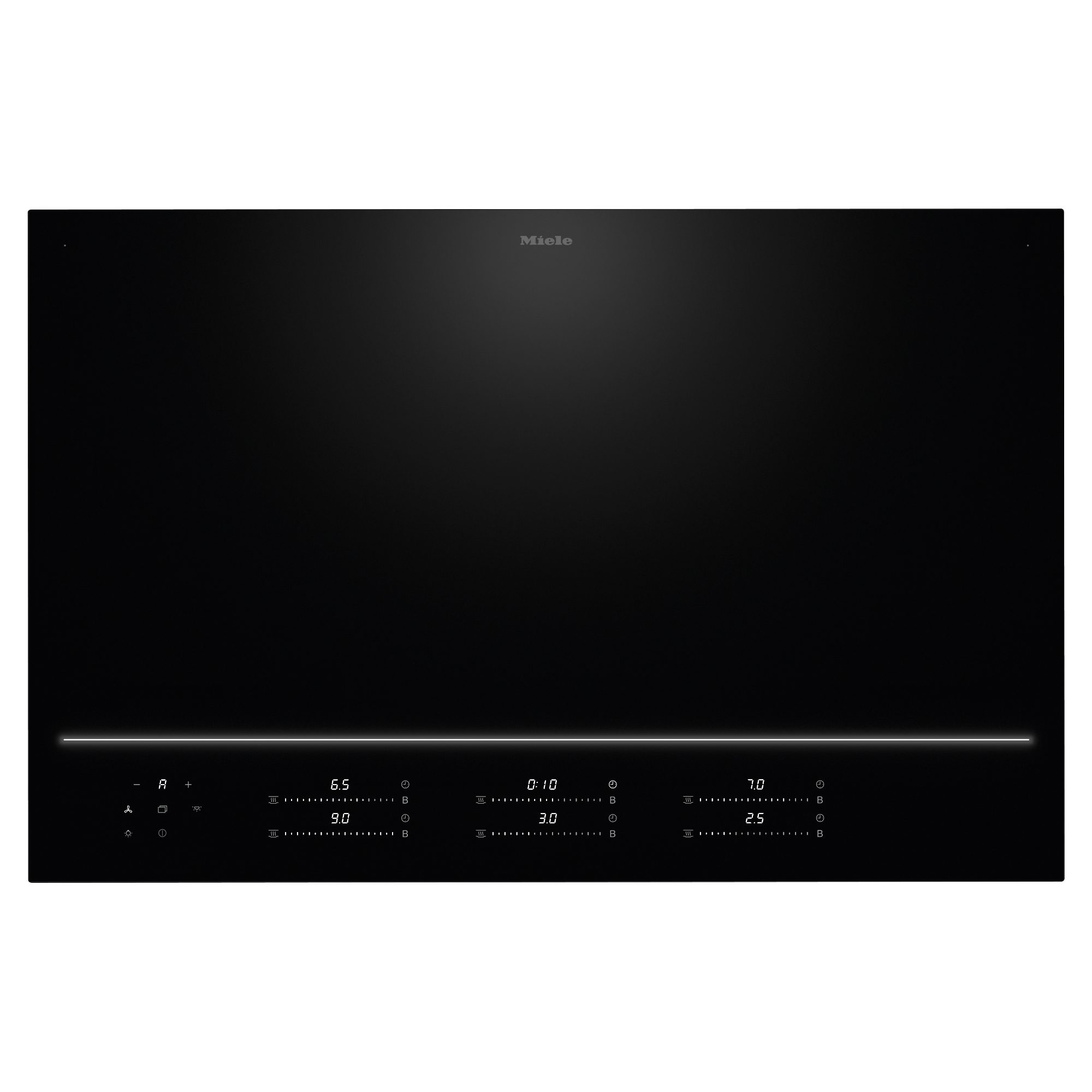 Miele  80cm Full Surface Induction Hob KM8885-2 FL DIAMONDFINISH - Black