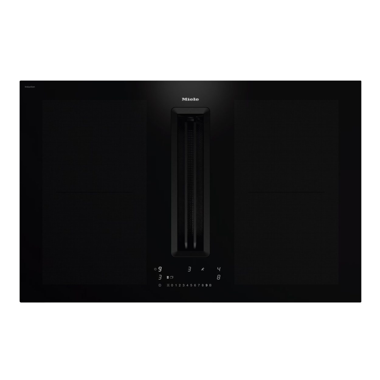Miele  80cm Air Venting Induction Hob KMDA 7676-1FL - Black